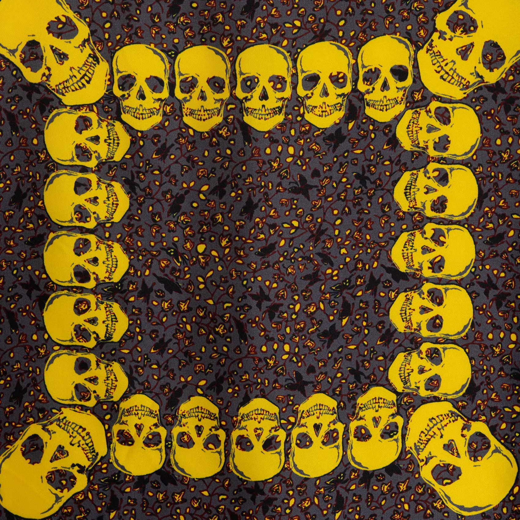 Foulard imprimé debbie 85 ZADIG&VOLTAIRE Gris