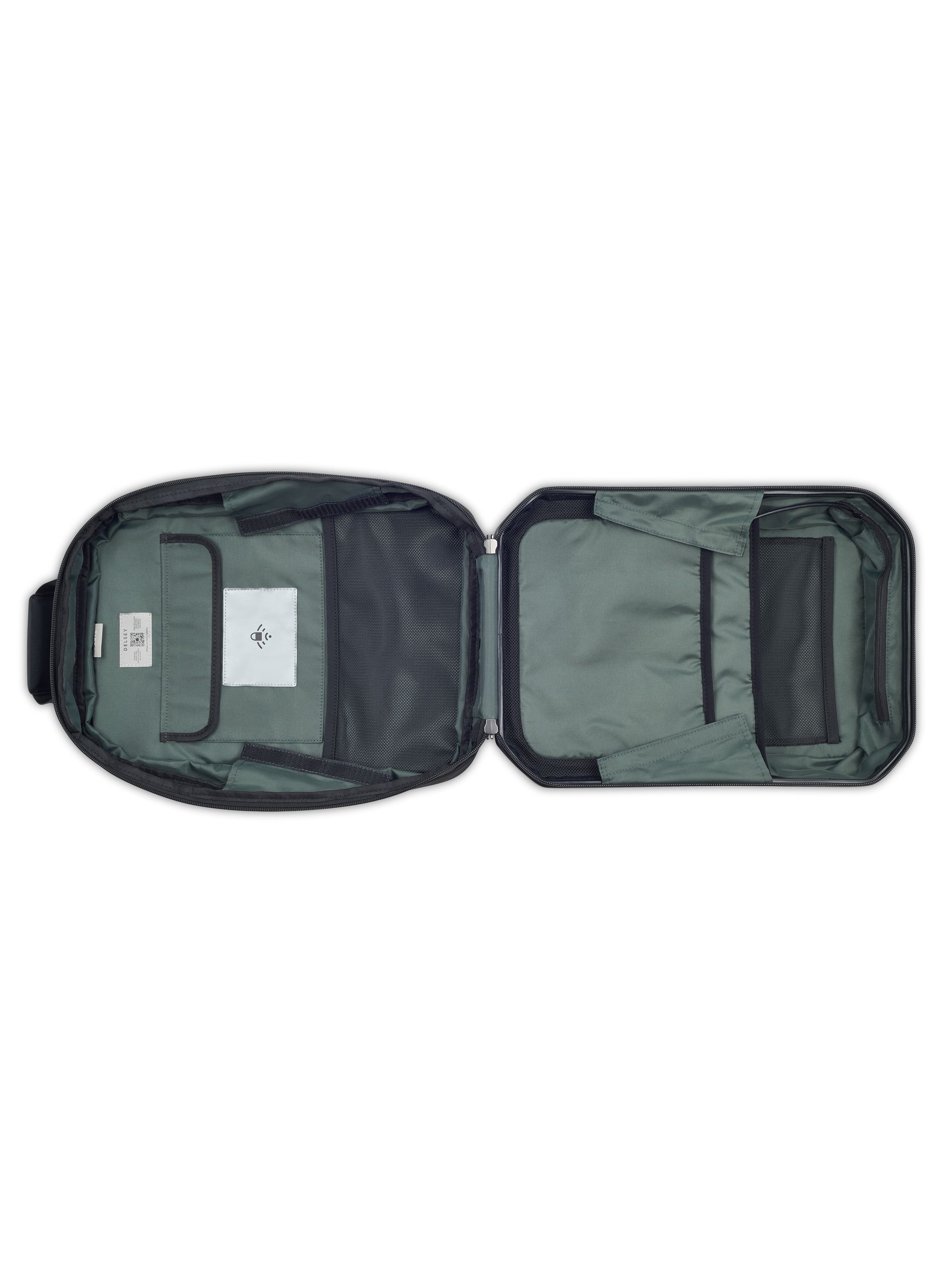 Sac a dos  rigide taille xs - rempart DELSEY PARIS Gris