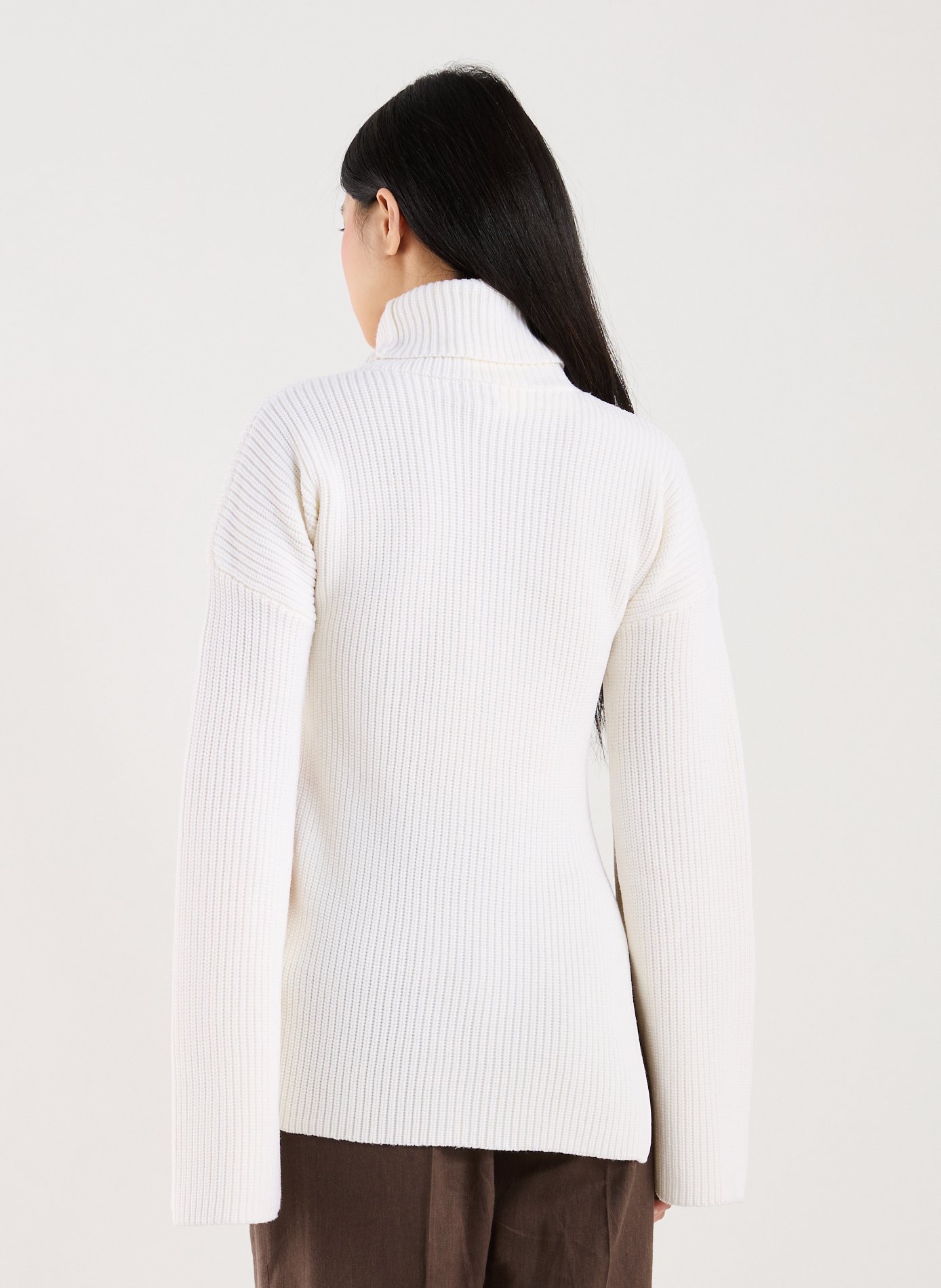 Crew-neck jumper TOTEME Beige