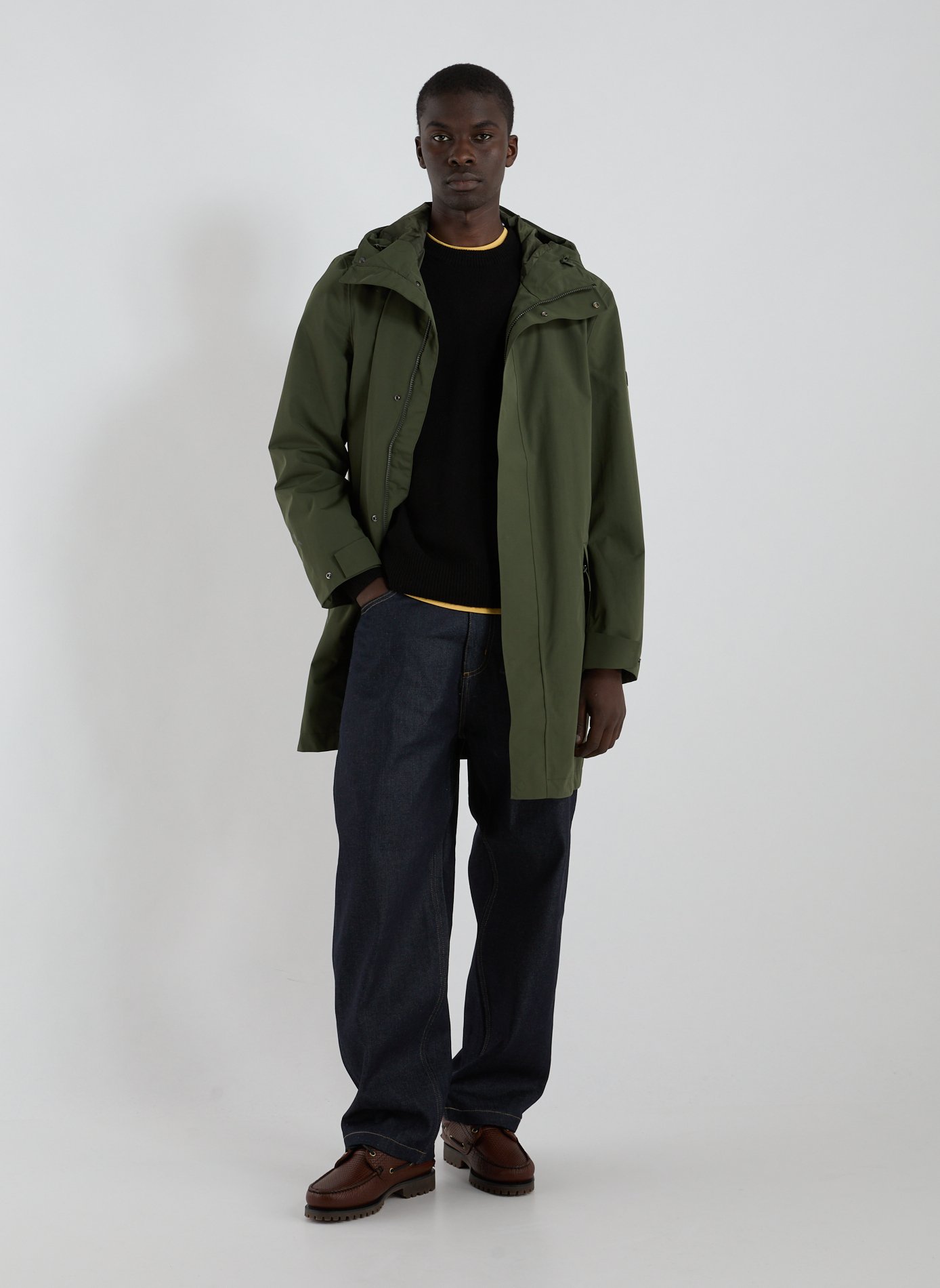 Long cut parka AIGLE Khaki