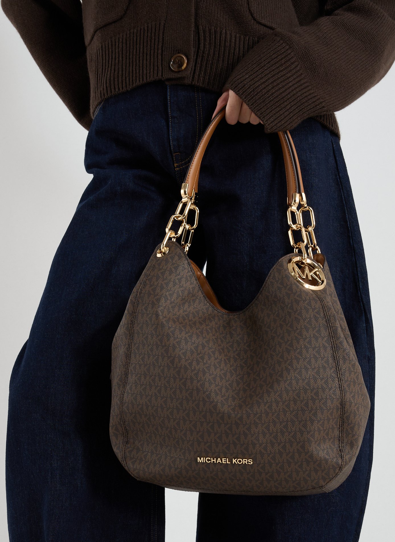 Monogrammed shoulder bag MICHAEL KORS Multicolour