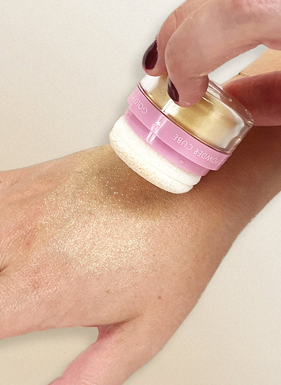 GOLD POWDER CUBE - Poudre libre or INUWET Or