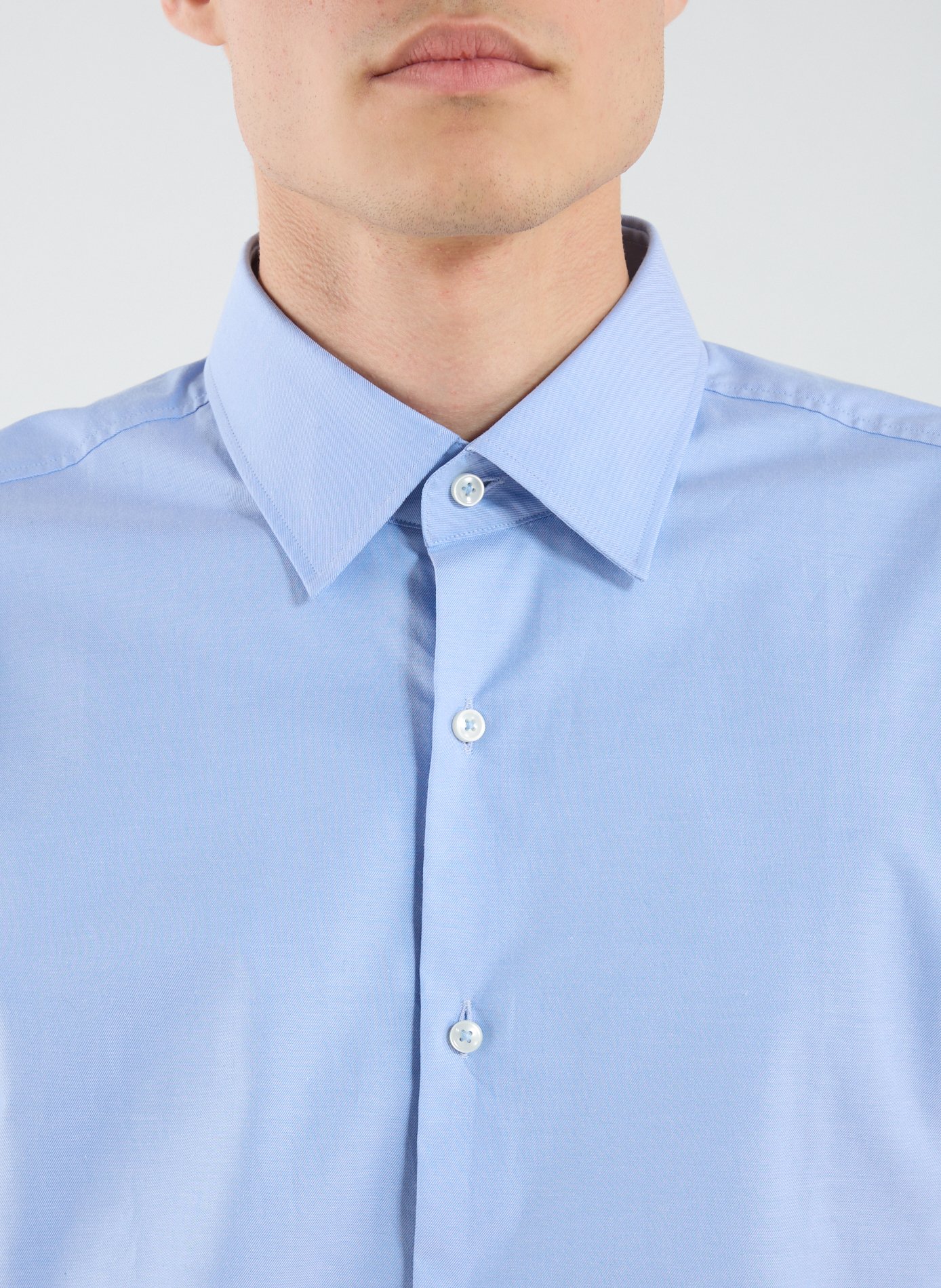 Chemise slim en coton BOSS Multicolore