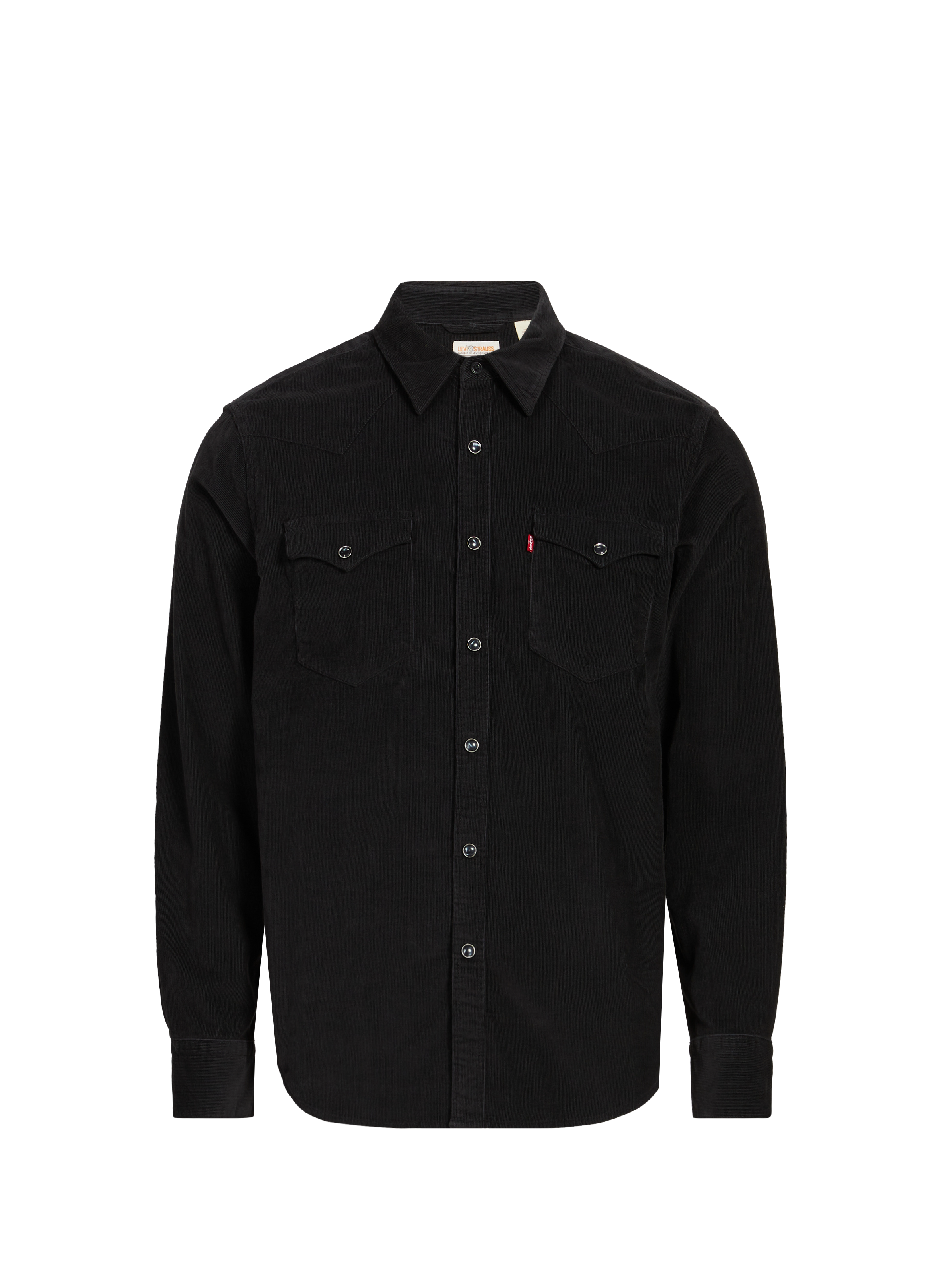 LEVI'S Bleached denim Shirt Black