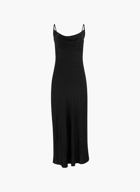 Long nightie esprit satin dress Black Guess - Women | Printemps Long nightie esprit satin dress Black Guess - Women | Printemps