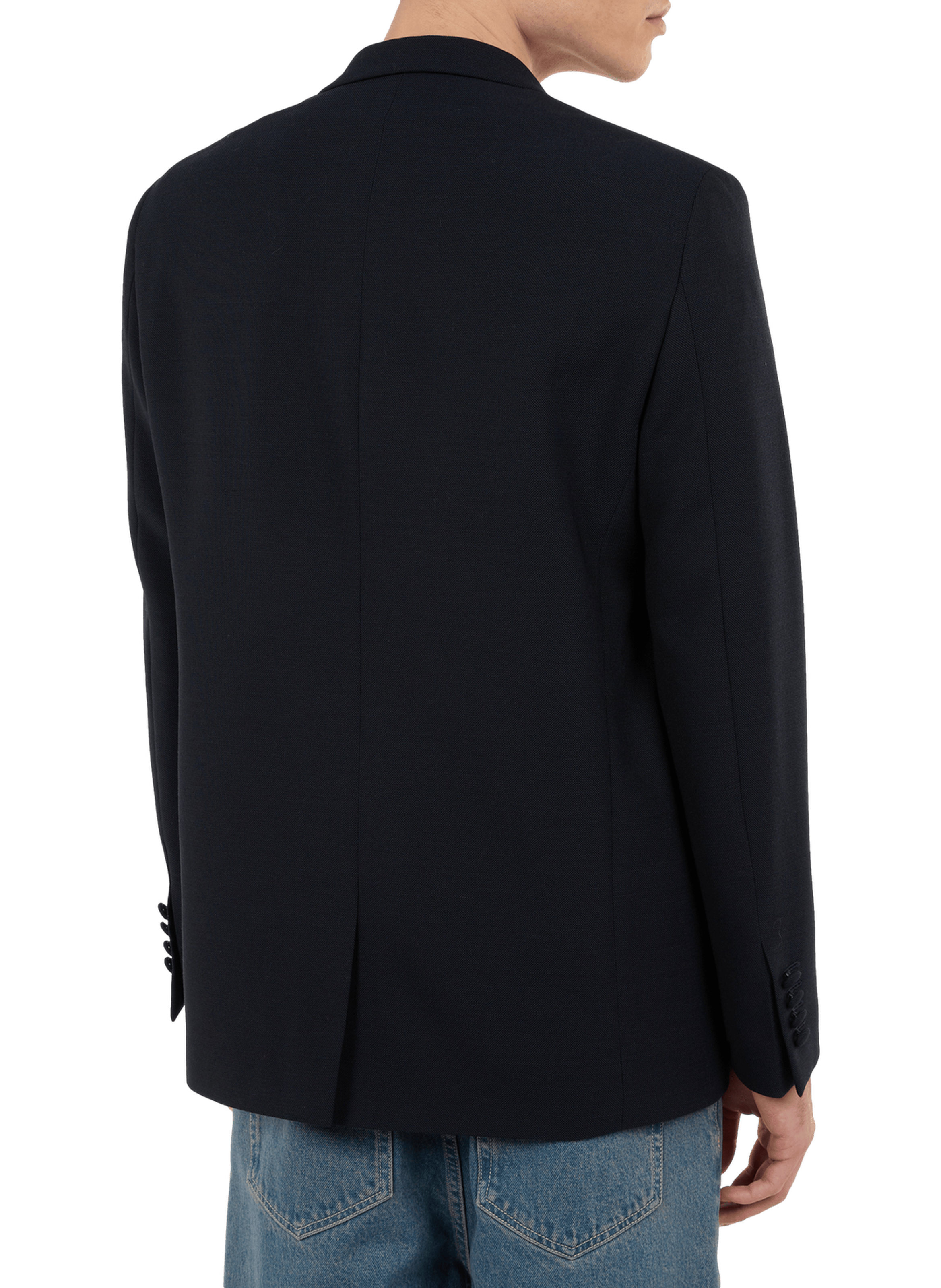 Veste de blazer DLazer en laine SAISON 1865 Bleu