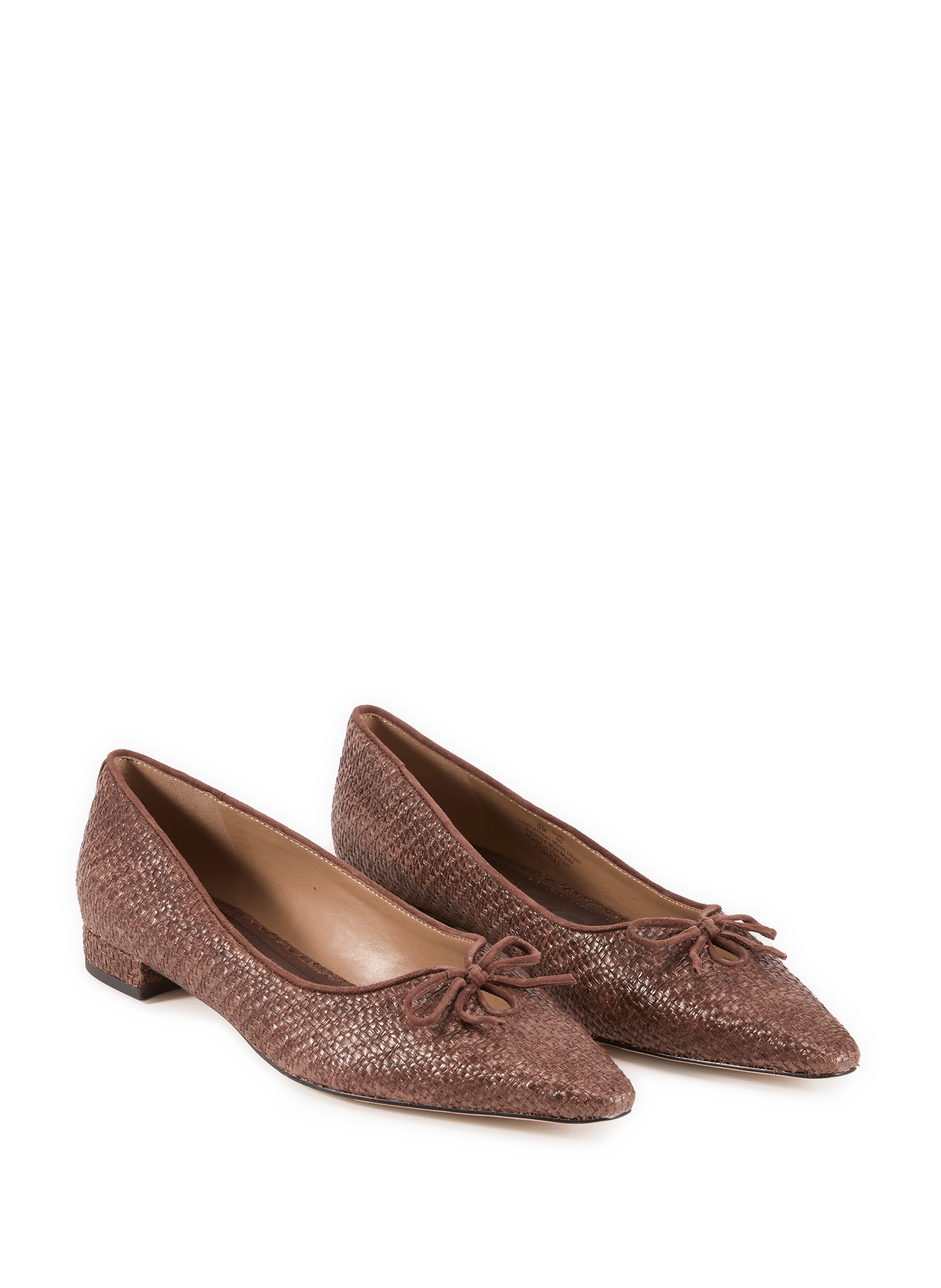 Ballerines pointues Esmira tressée SAM EDELMAN Marron