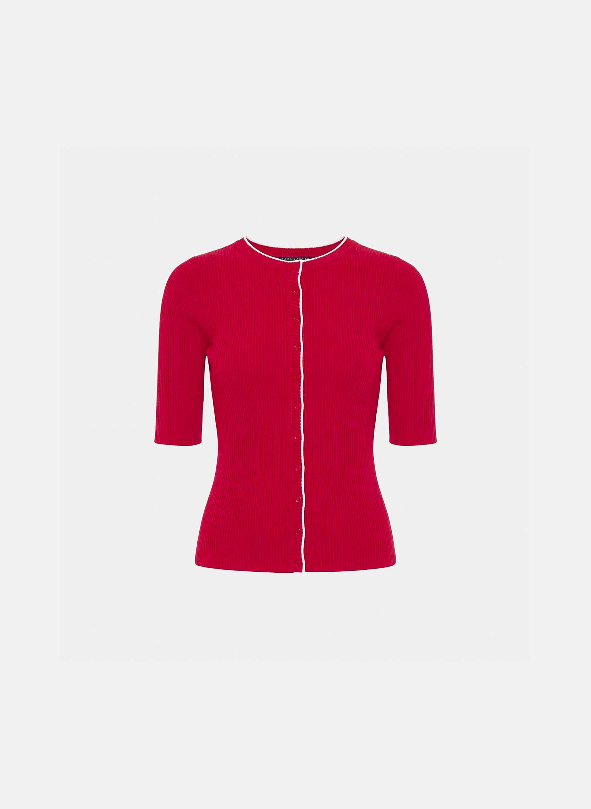 Gilet gipsy TARA JARMON Rouge