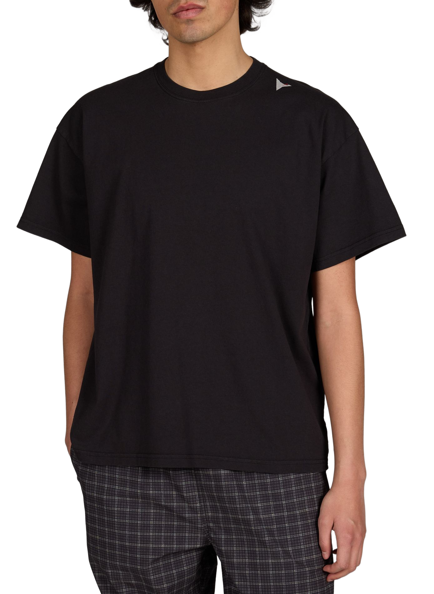 Straight cotton t-shirt ROA Black
