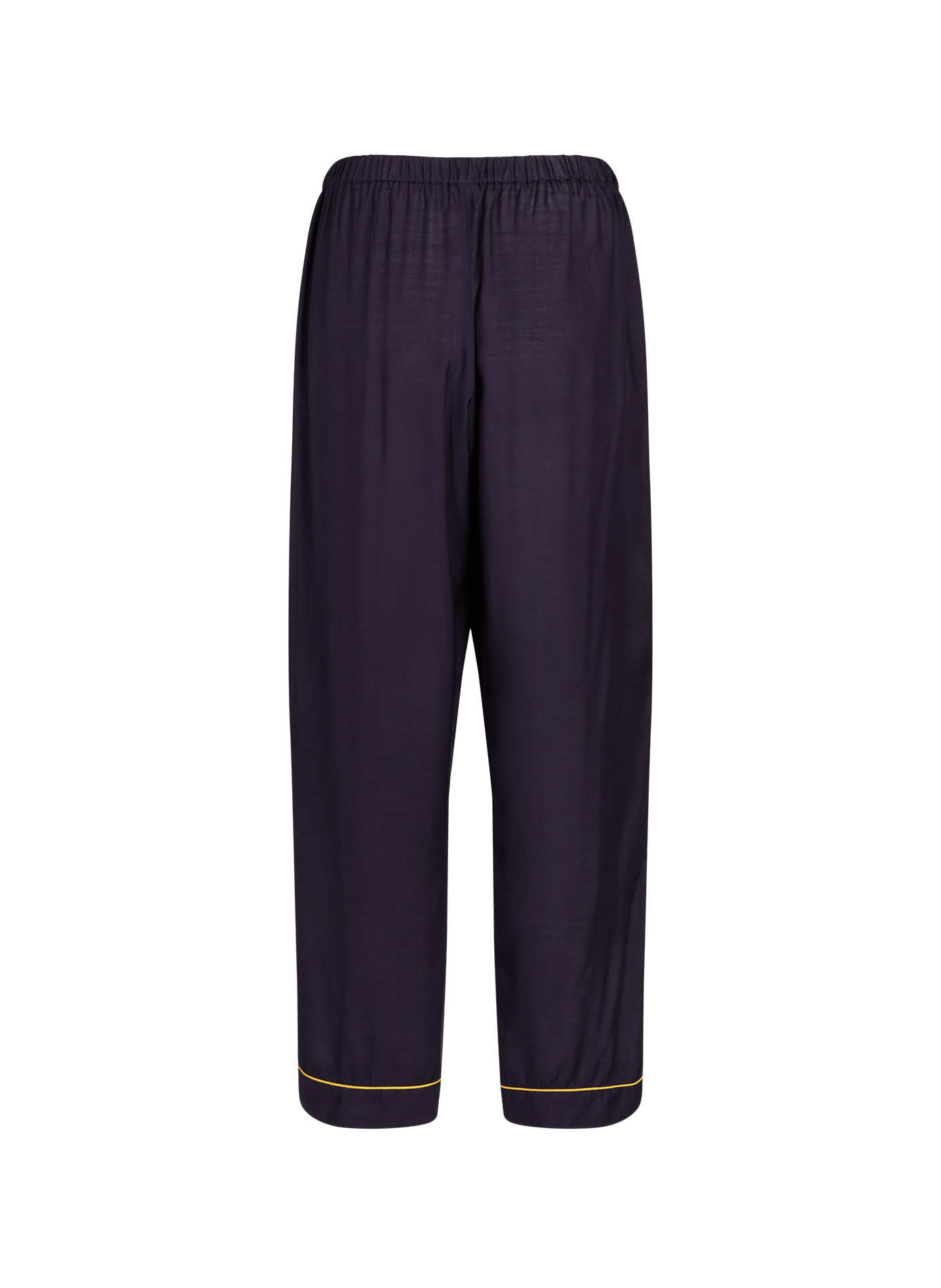 Set of long pajamas in cotton and silk GERMAINE DES PRÉS Blue