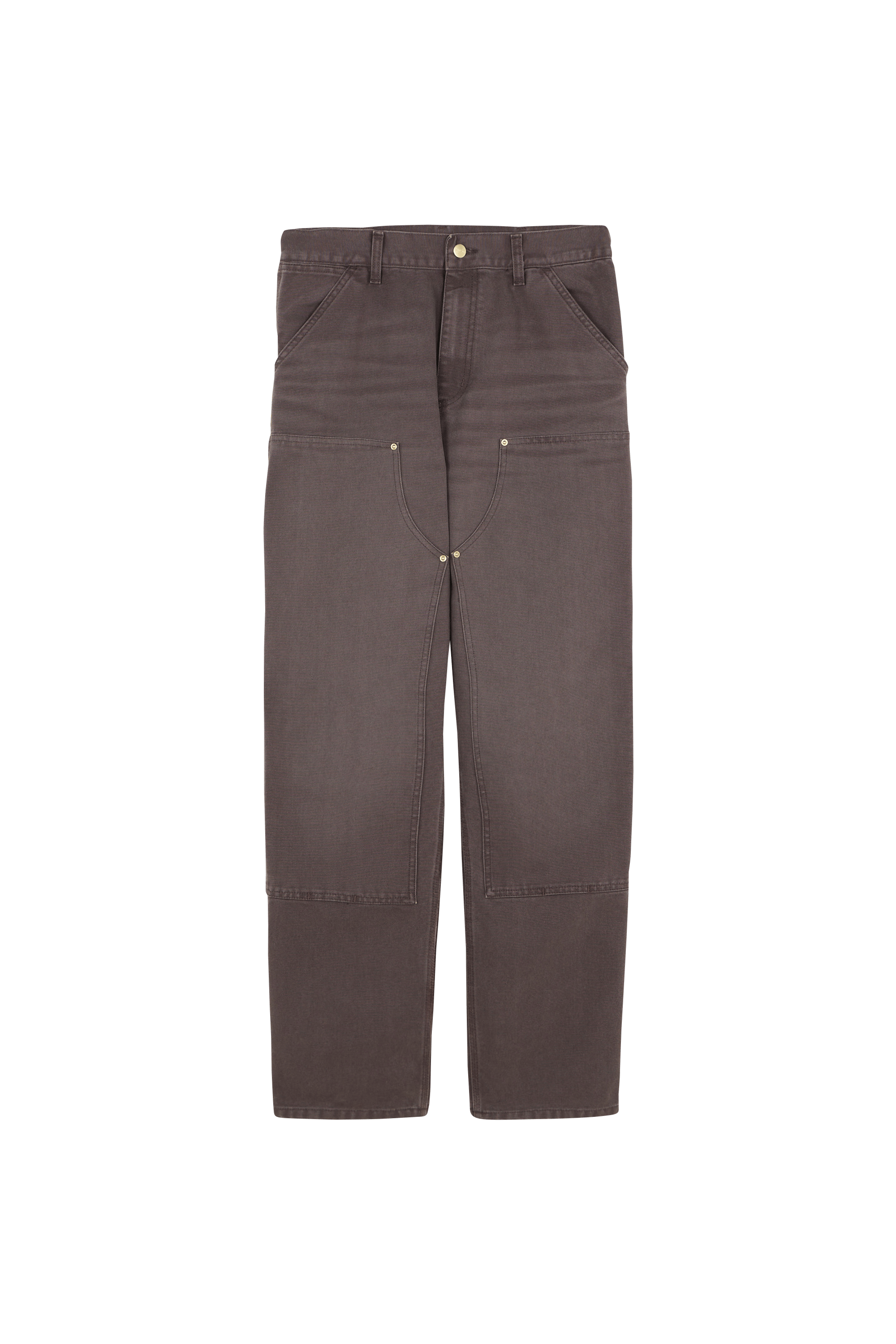 Pantalon double knee pant CARHARTT WIP Marron