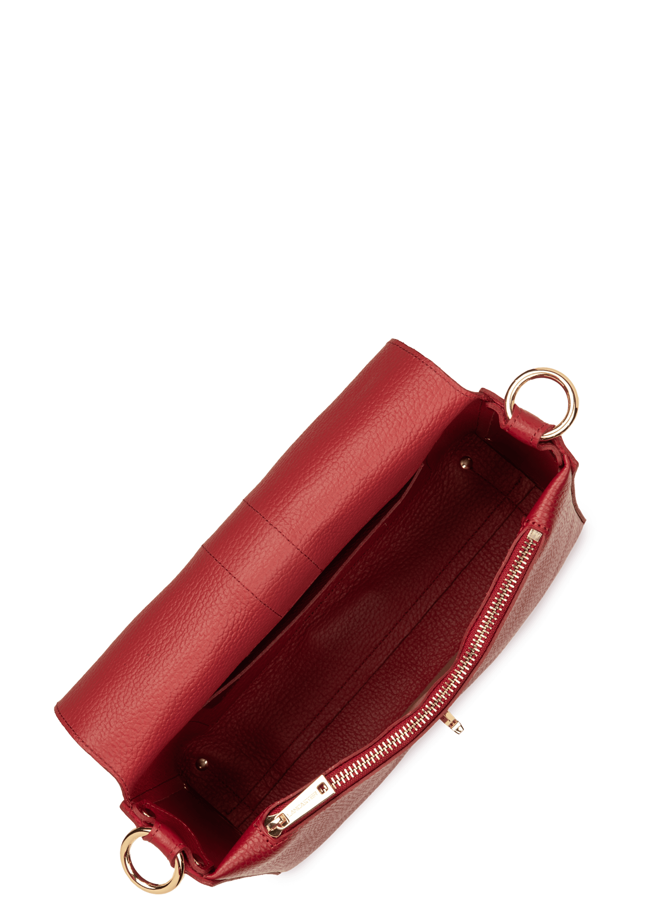 M crossbody bag - top double LANCASTER Red