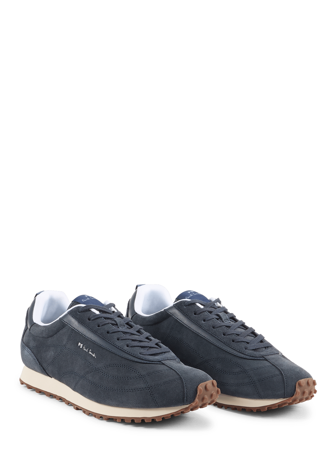 Wildleder-Ledersneaker PAUL SMITH Blau