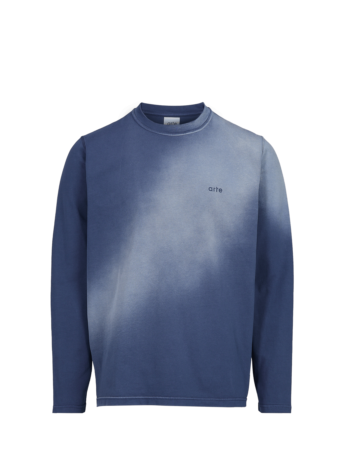 Rundhalsausschnitt T-Shirt aus Baumwolle ARTE ANTWERP Blau