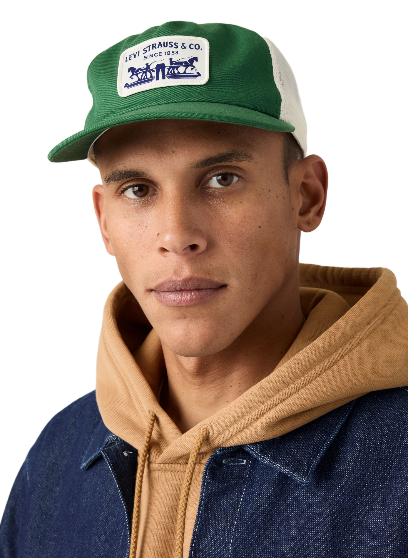 Adjustable cotton cap LEVI'S Green