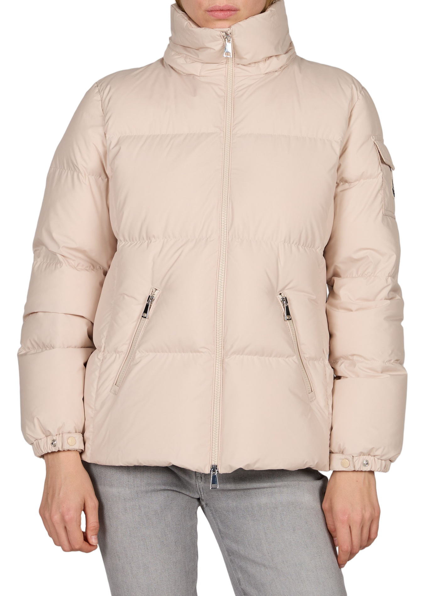 Piumino con cappuccio rimovibile Fourmines MONCLER Beige