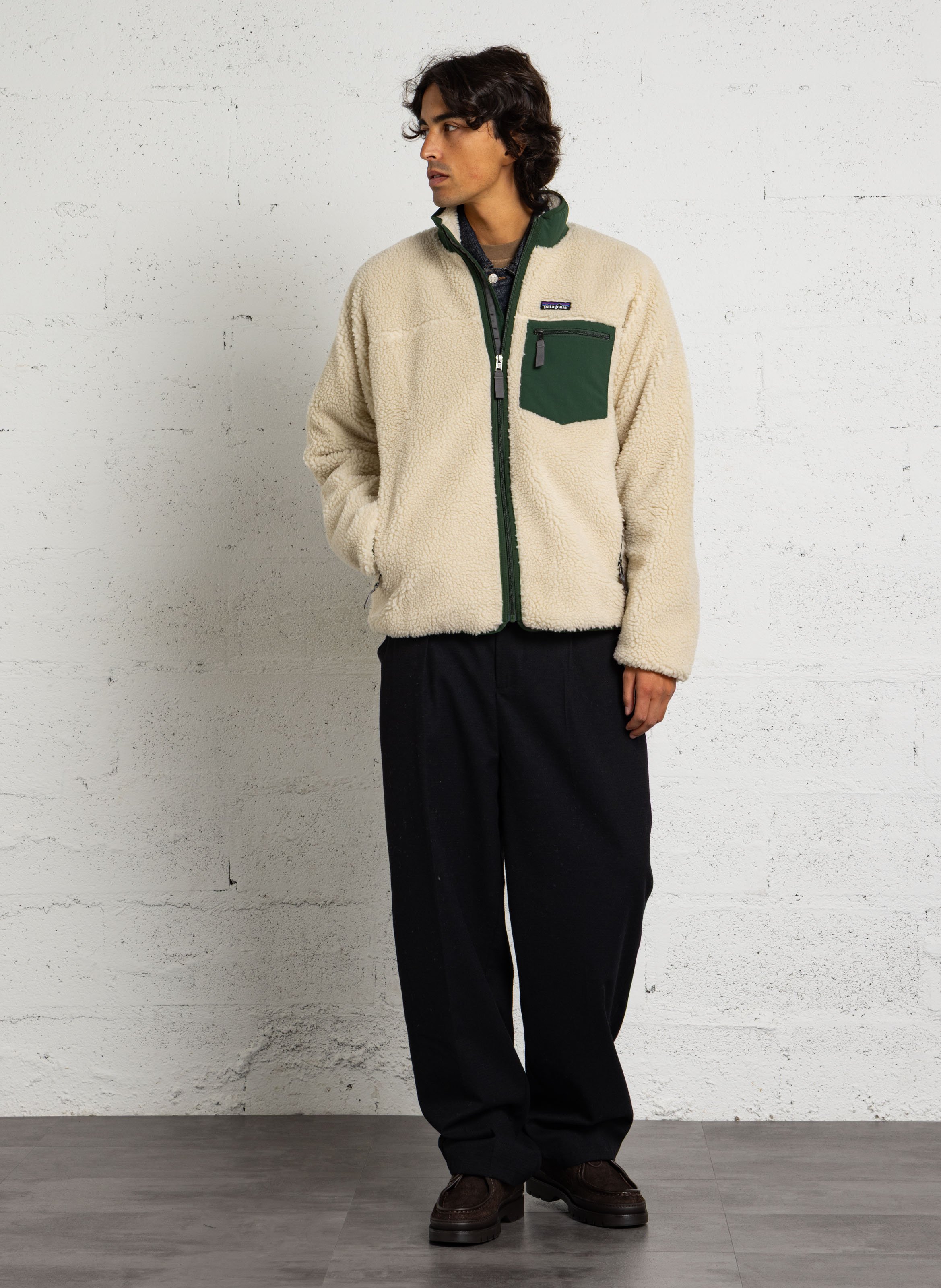Effen vest PATAGONIA Groen
