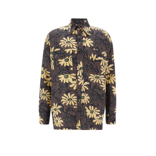 Chemise Zander en coton et lin mélangés