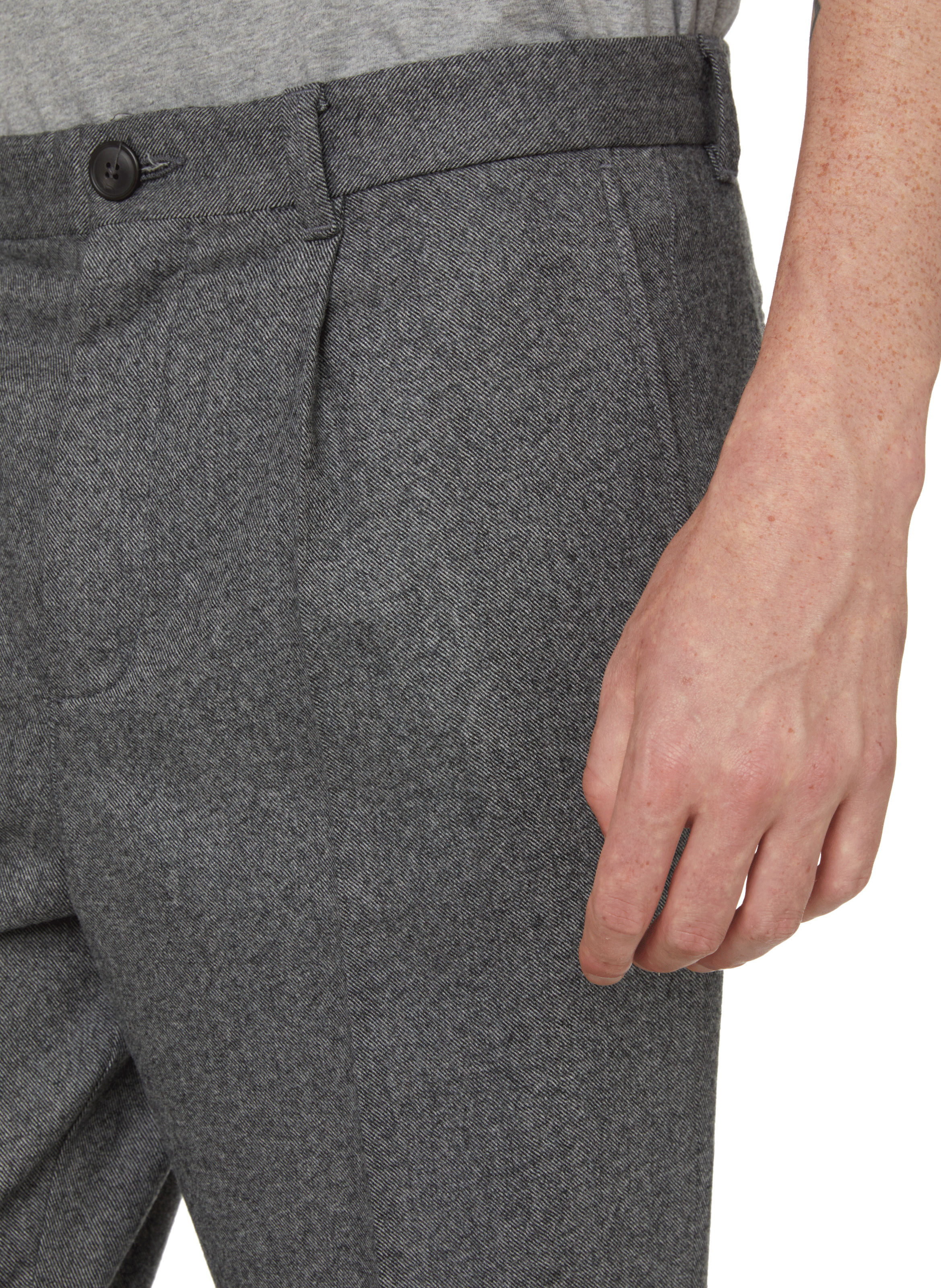 Cropped wool trousers SAISON 1865 Multicolour