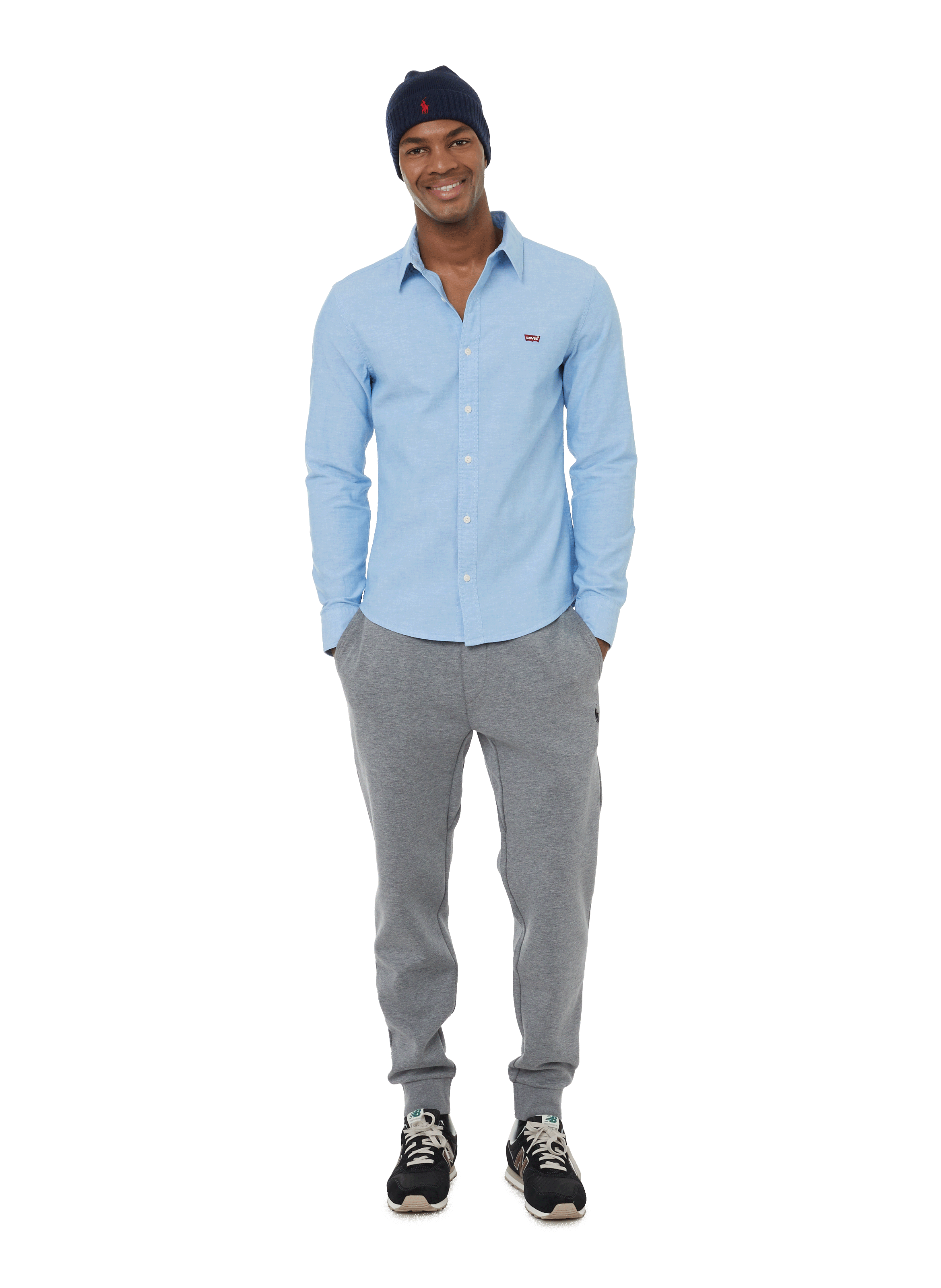 Chemise slim en coton pinpoint Housemark LEVI&#039;S Bleu