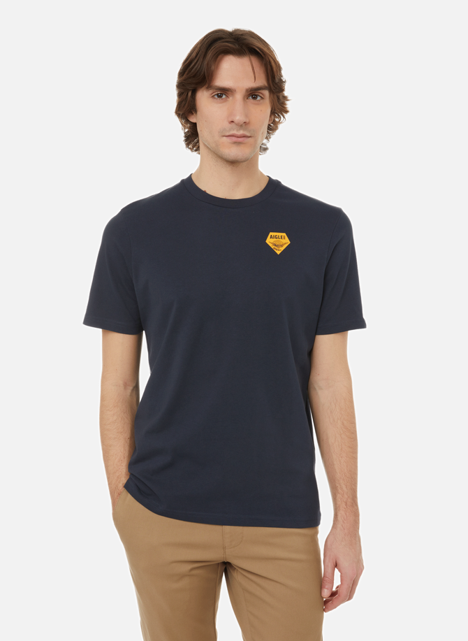T-Shirt mit ADLER-Muster
