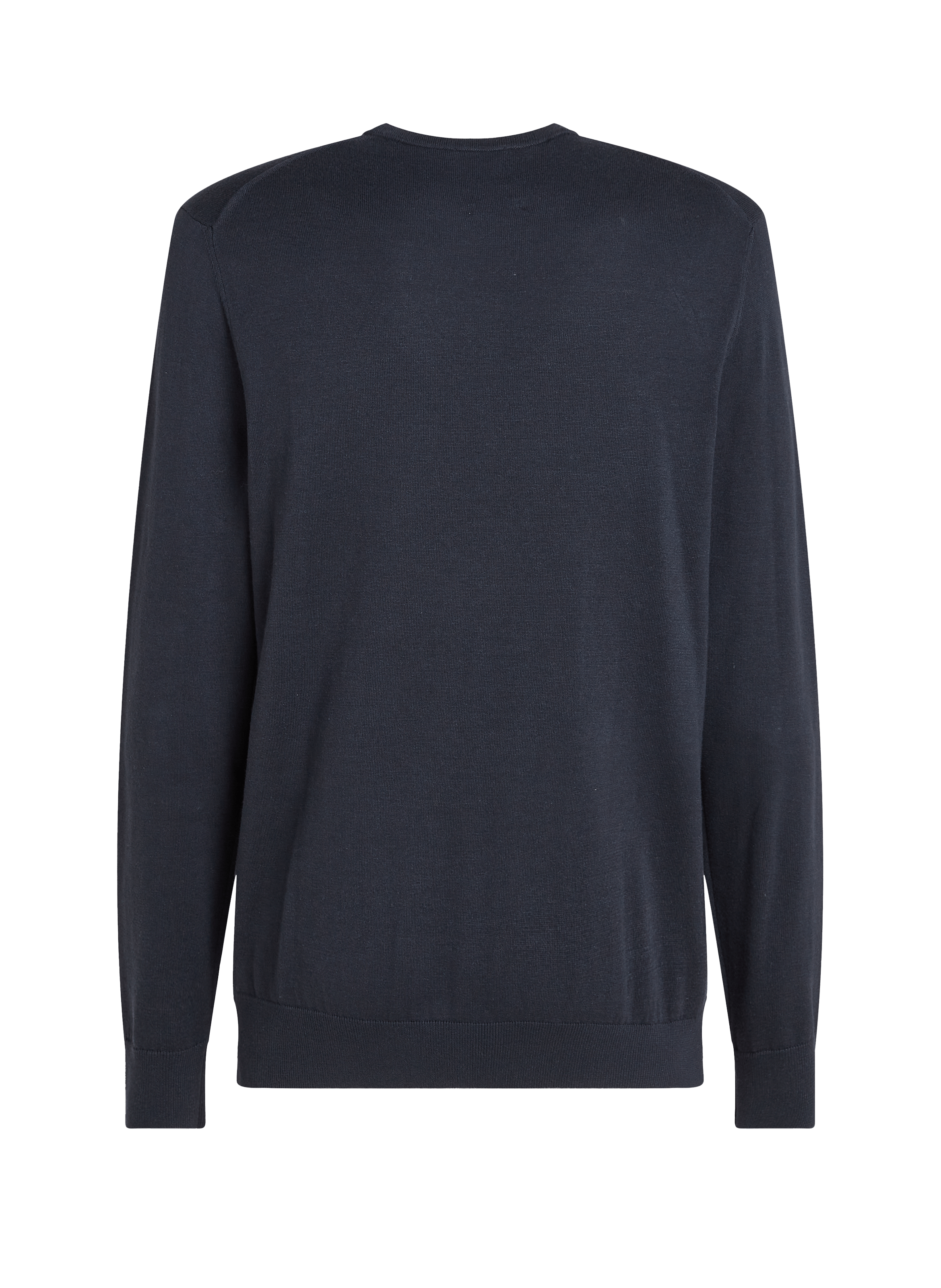 Pull en coton et soie CALVIN KLEIN Bleu