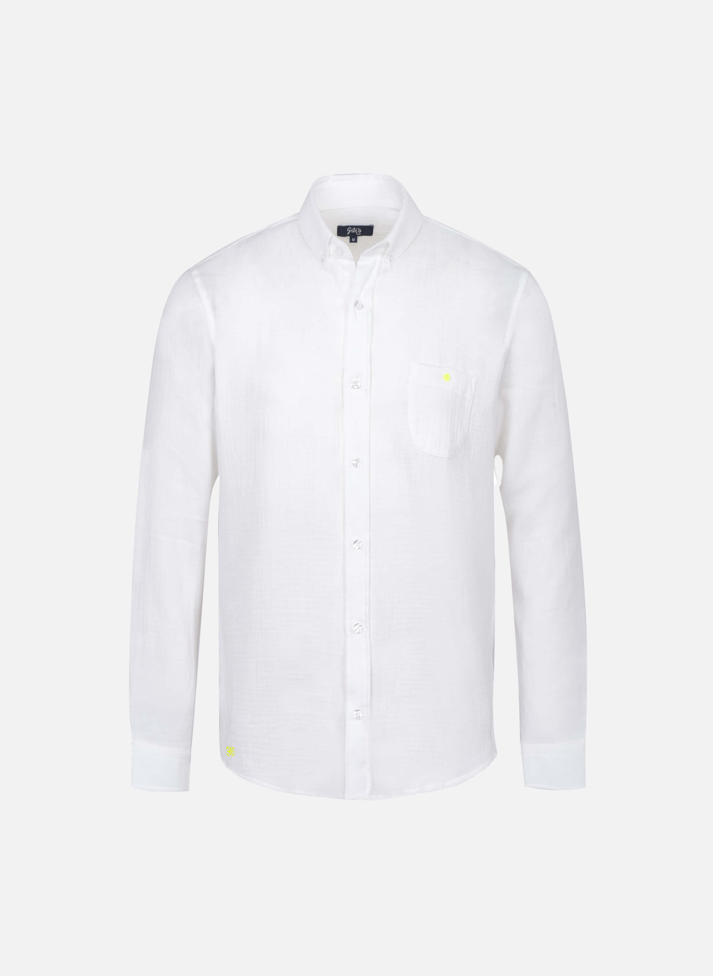 Chemise  en gaze de coton GILI'S Blanc