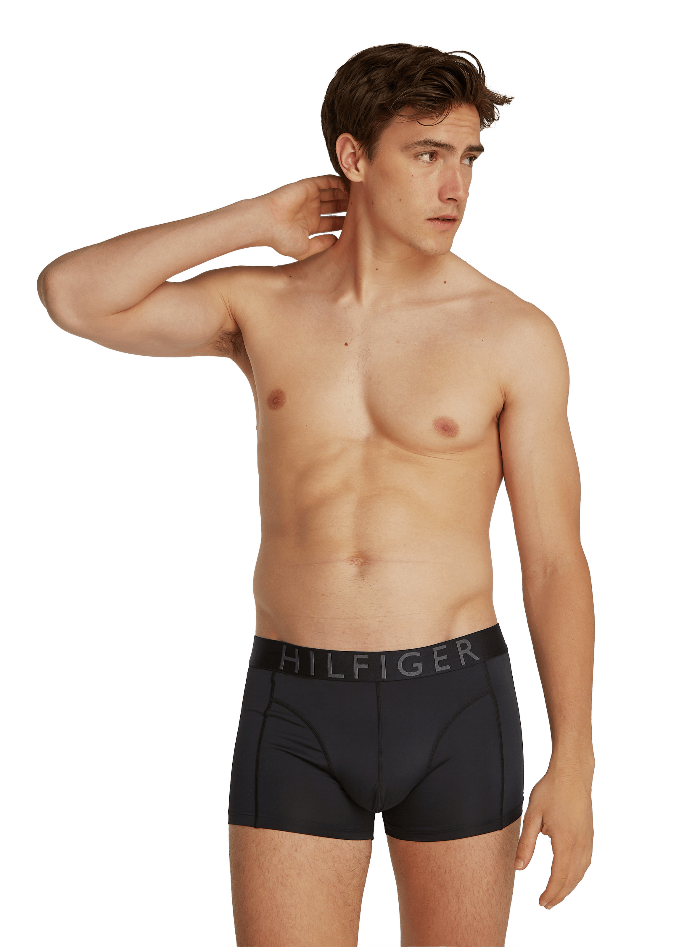 Lot de 3 boxers uni TOMMY HILFIGER Noir