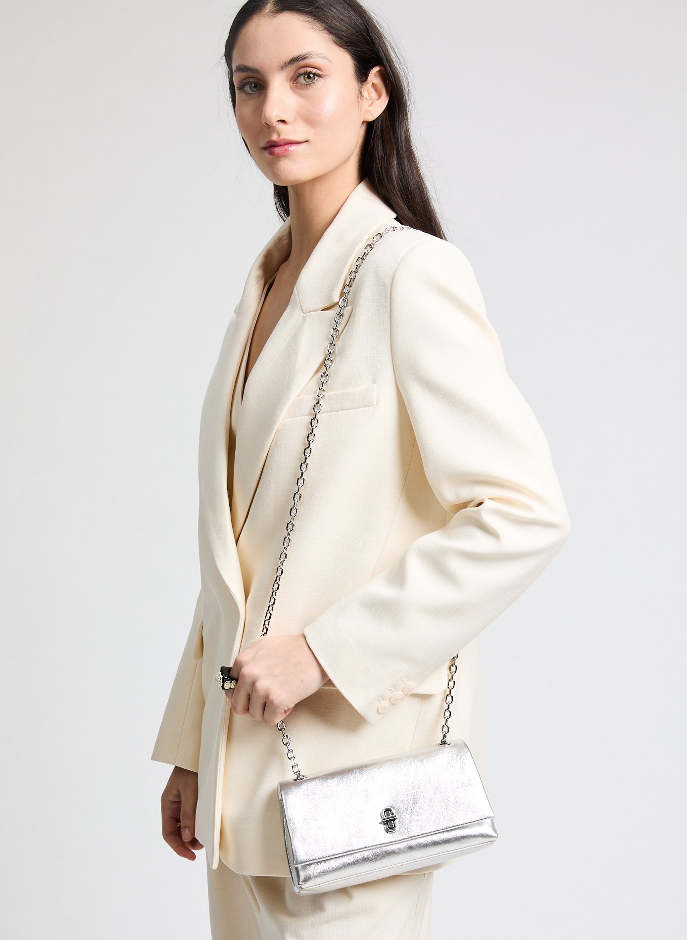 Sac à bandoulière The Metallic Dual Chain Wallet Multicolore