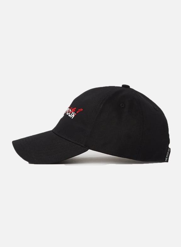 Casquette coton logo what is Noir by THE KOOPLES THE KOOPLES Casquette coton logo what is Noir