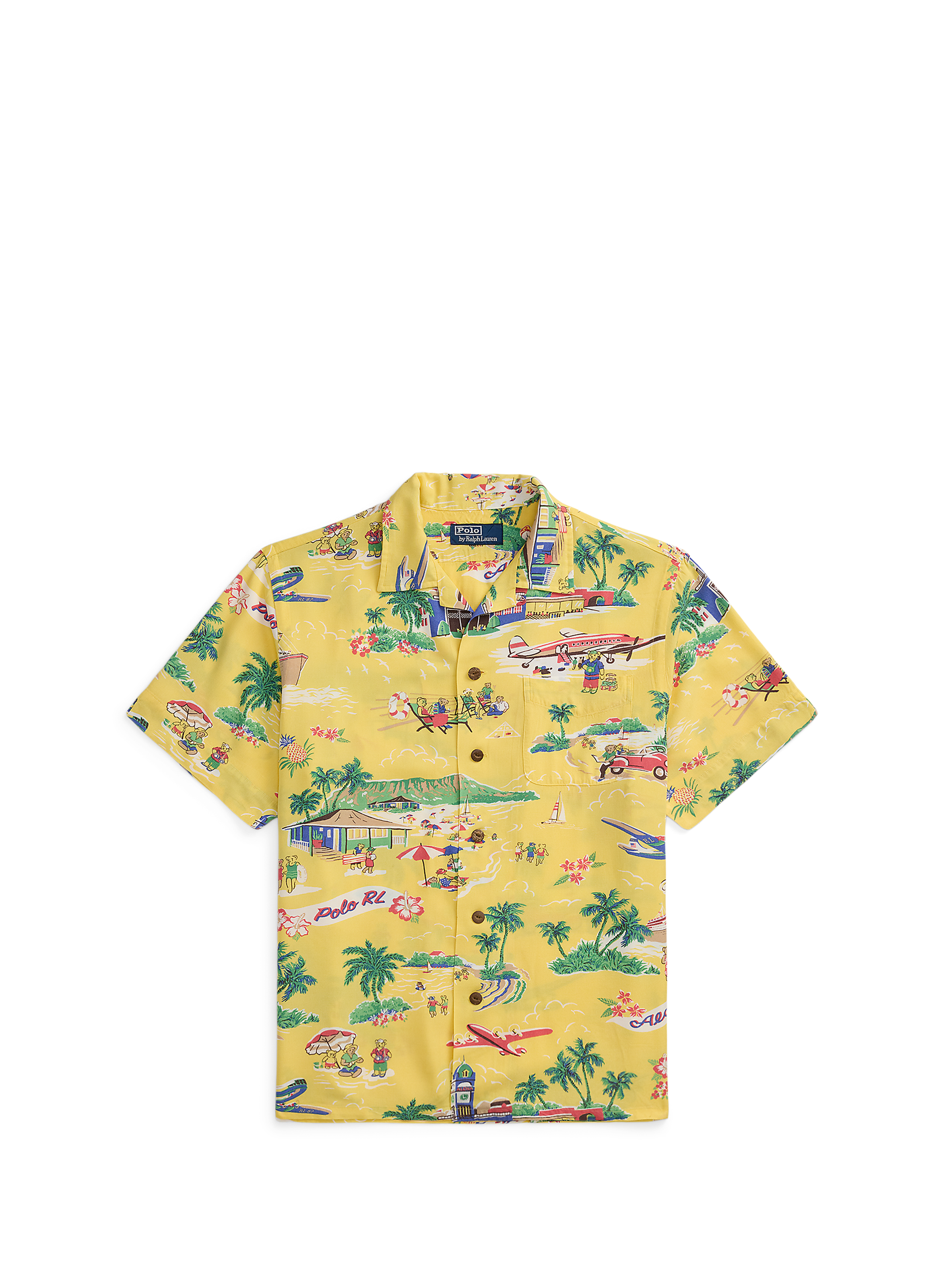 Polo à motif  POLO RALPH LAUREN Jaune