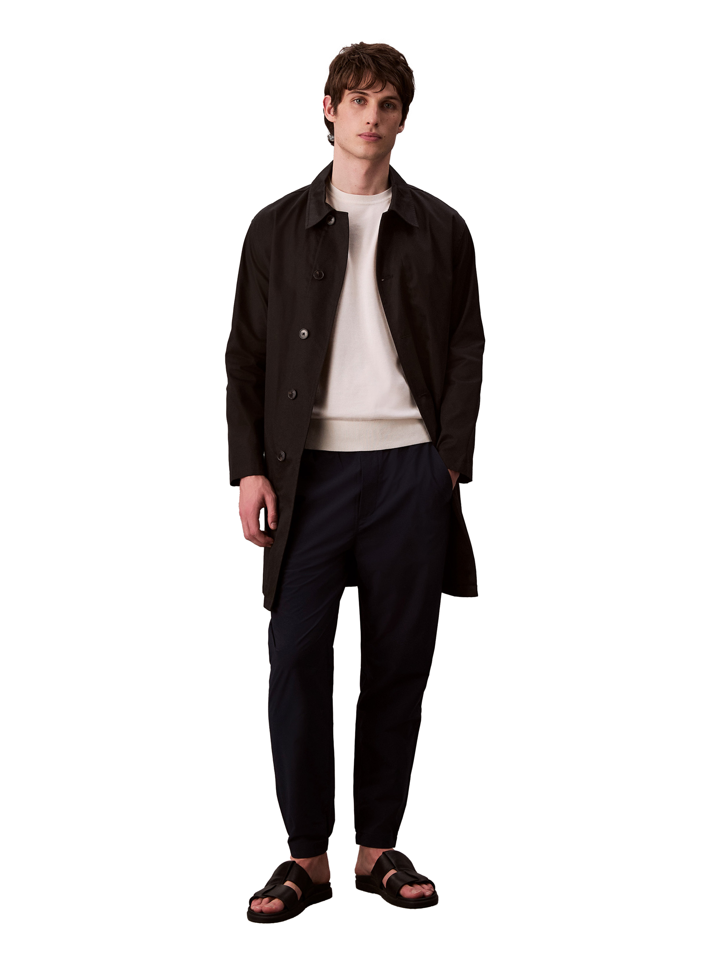 Tech Slim Pull-On Joggers CALVIN KLEIN Blue