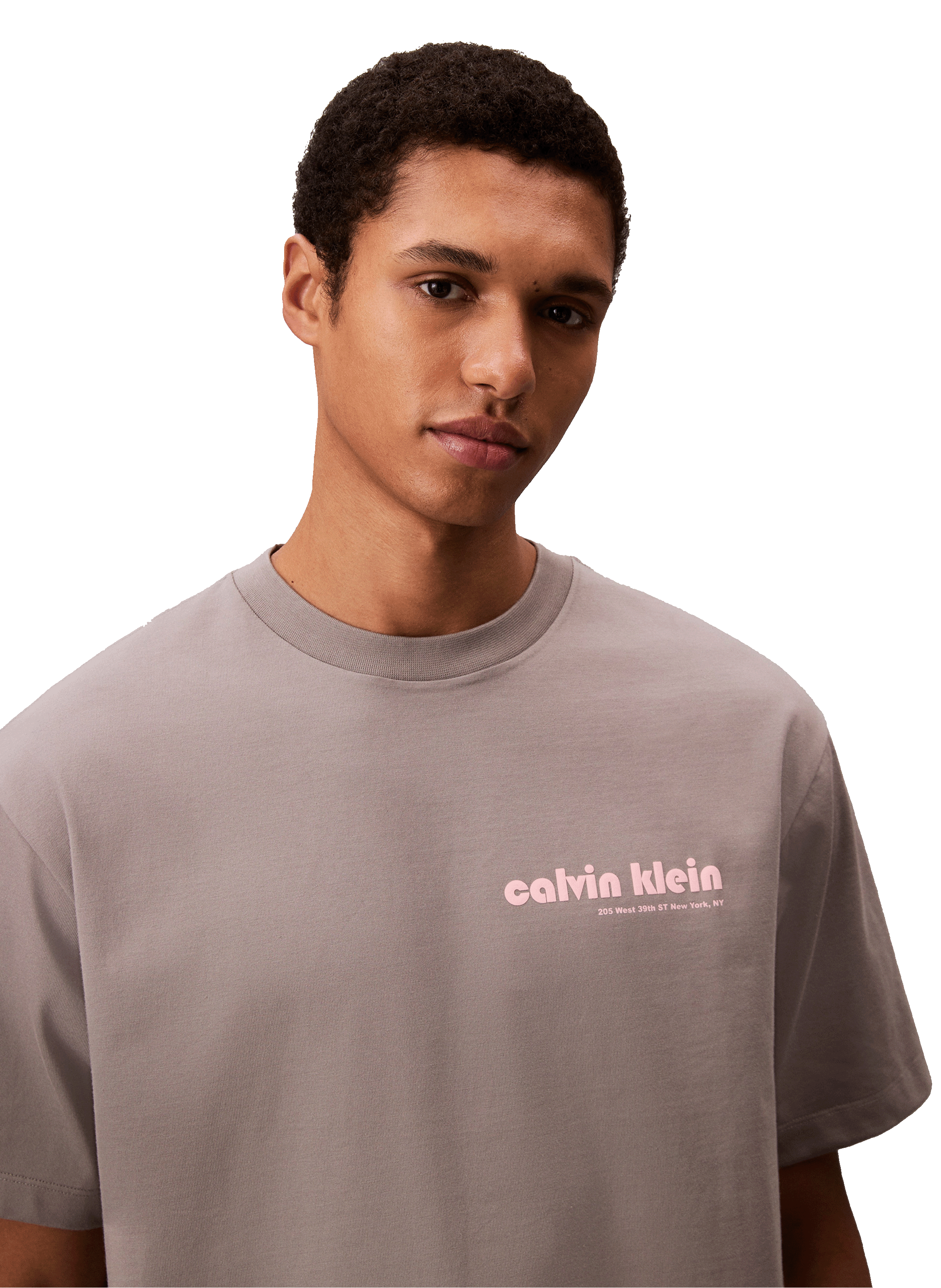 Classic Cotton T-Shirt CALVIN KLEIN Grey