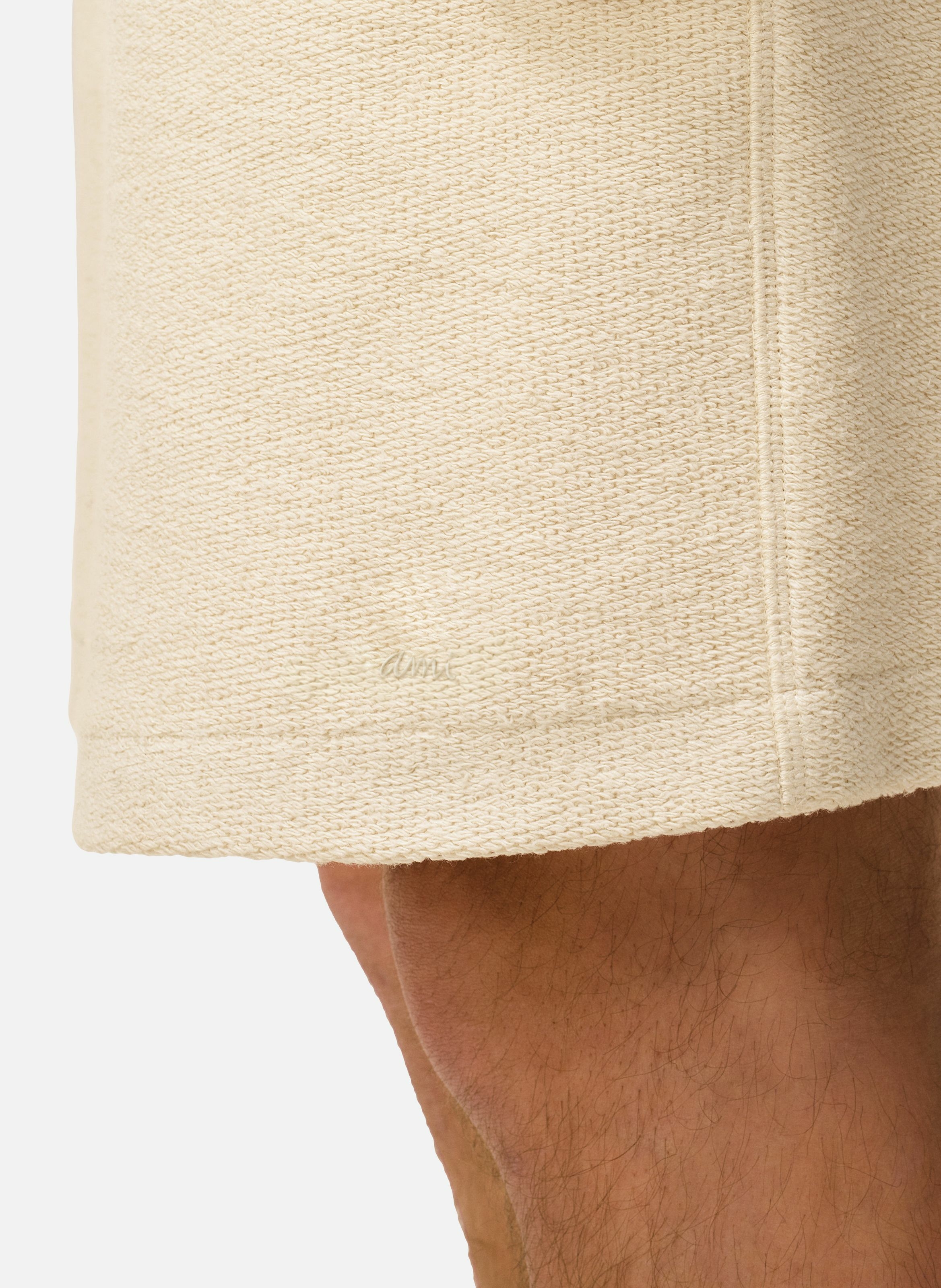 Short en coton AMI PARIS Blanc