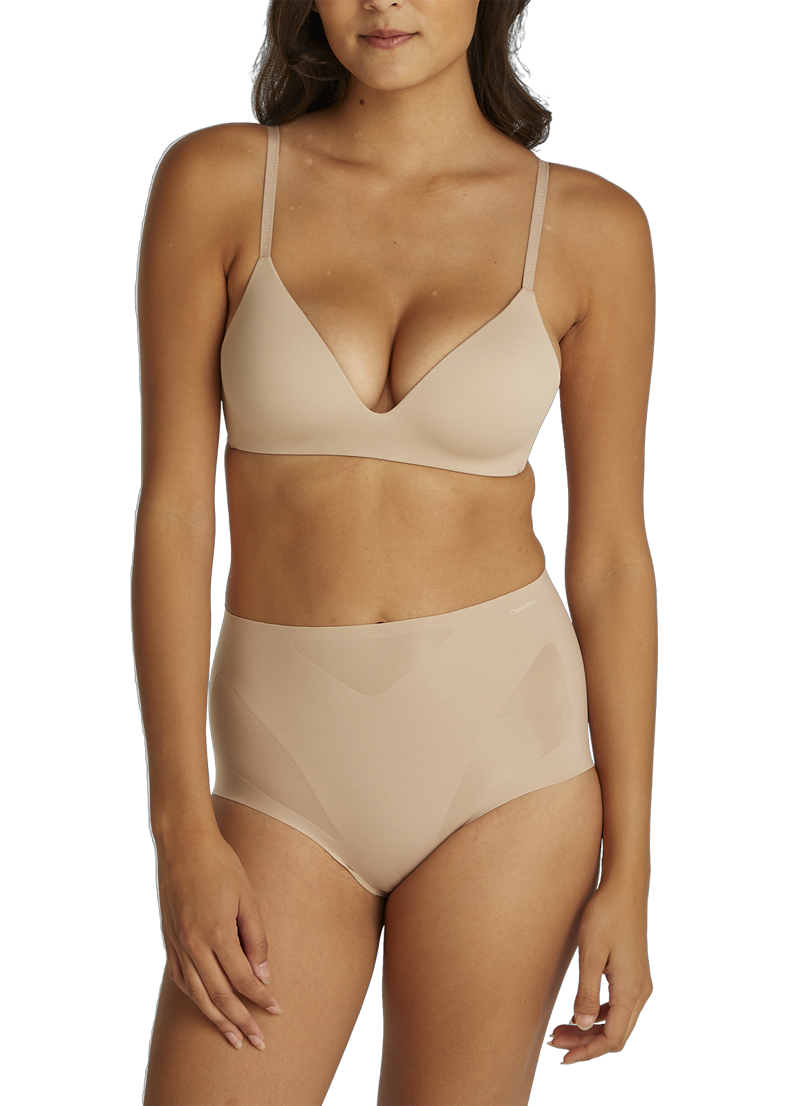 Set of three cotton thongs CALVIN KLEIN Multicolour