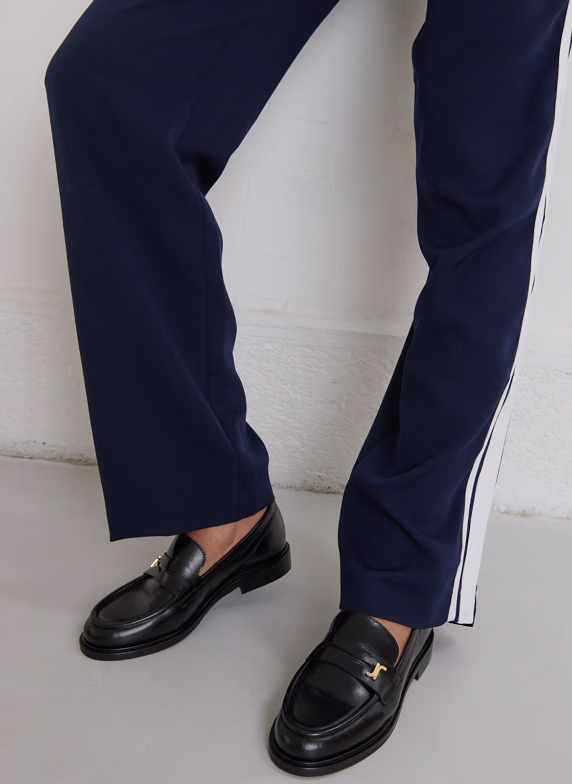 Mocassins en cuir duedi JONAK Noir