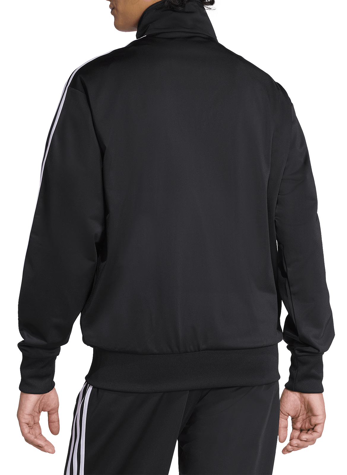 Zip-up jacket with high collar ADIDAS Black