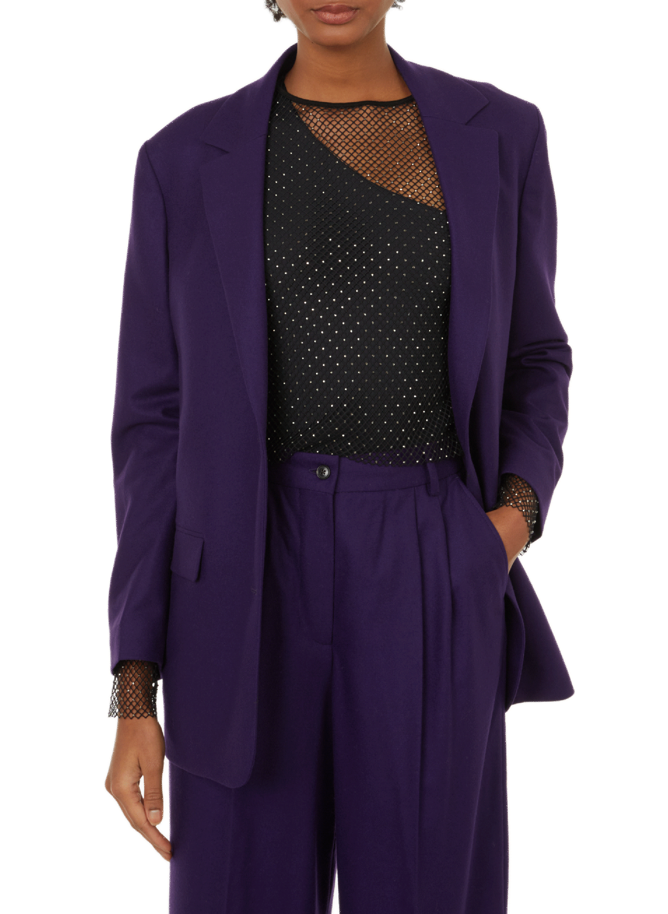 SAISON 1865 Veste en laine  Violet