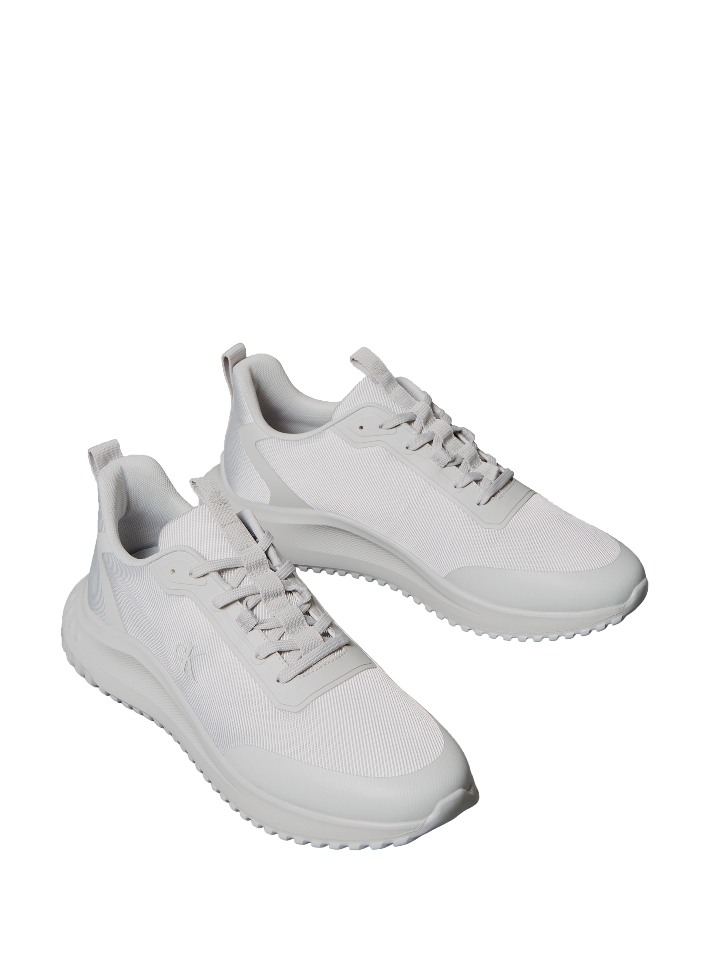 Baskets basses à lacets CALVIN KLEIN Blanc