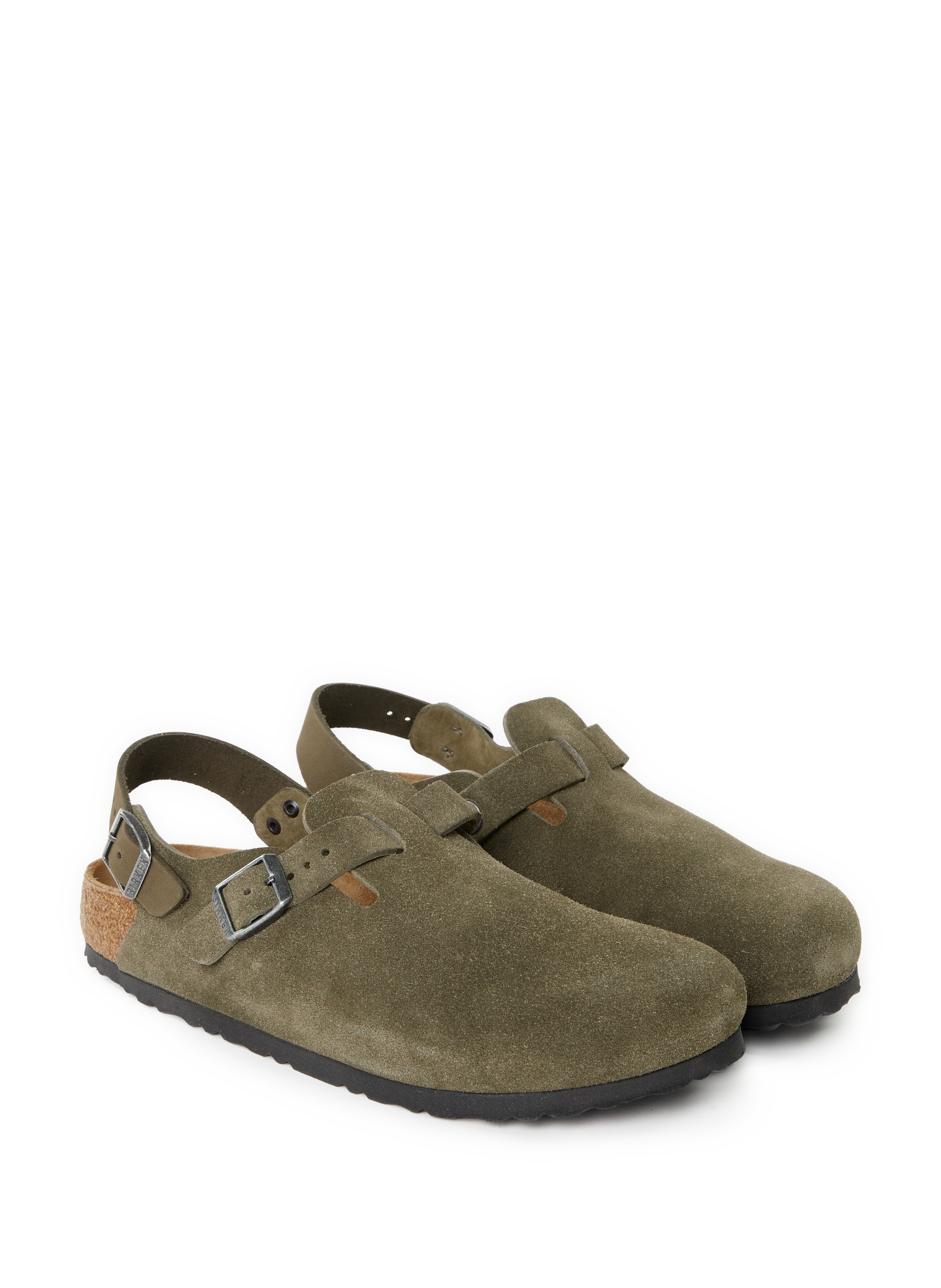 Tokio cowhide leather clogs BIRKENSTOCK Khaki