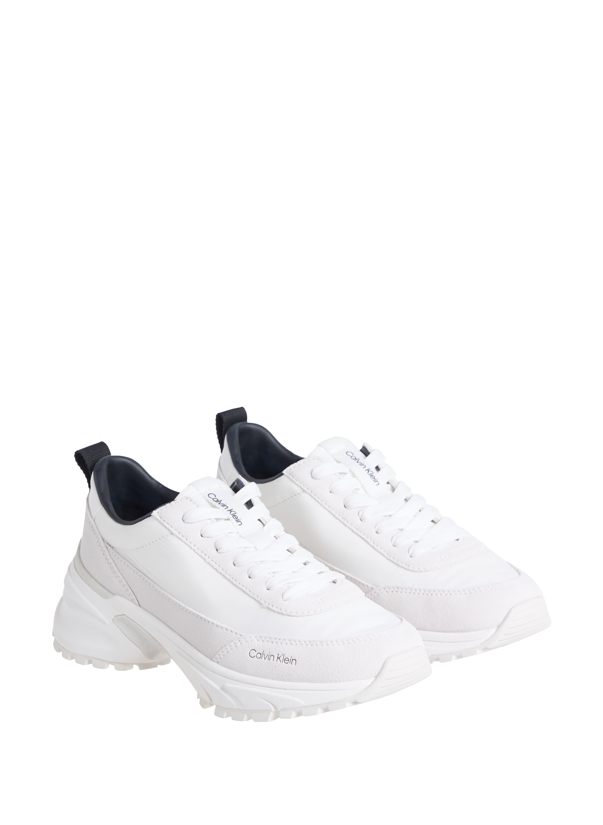 Baskets basses à lacet CALVIN KLEIN Blanc