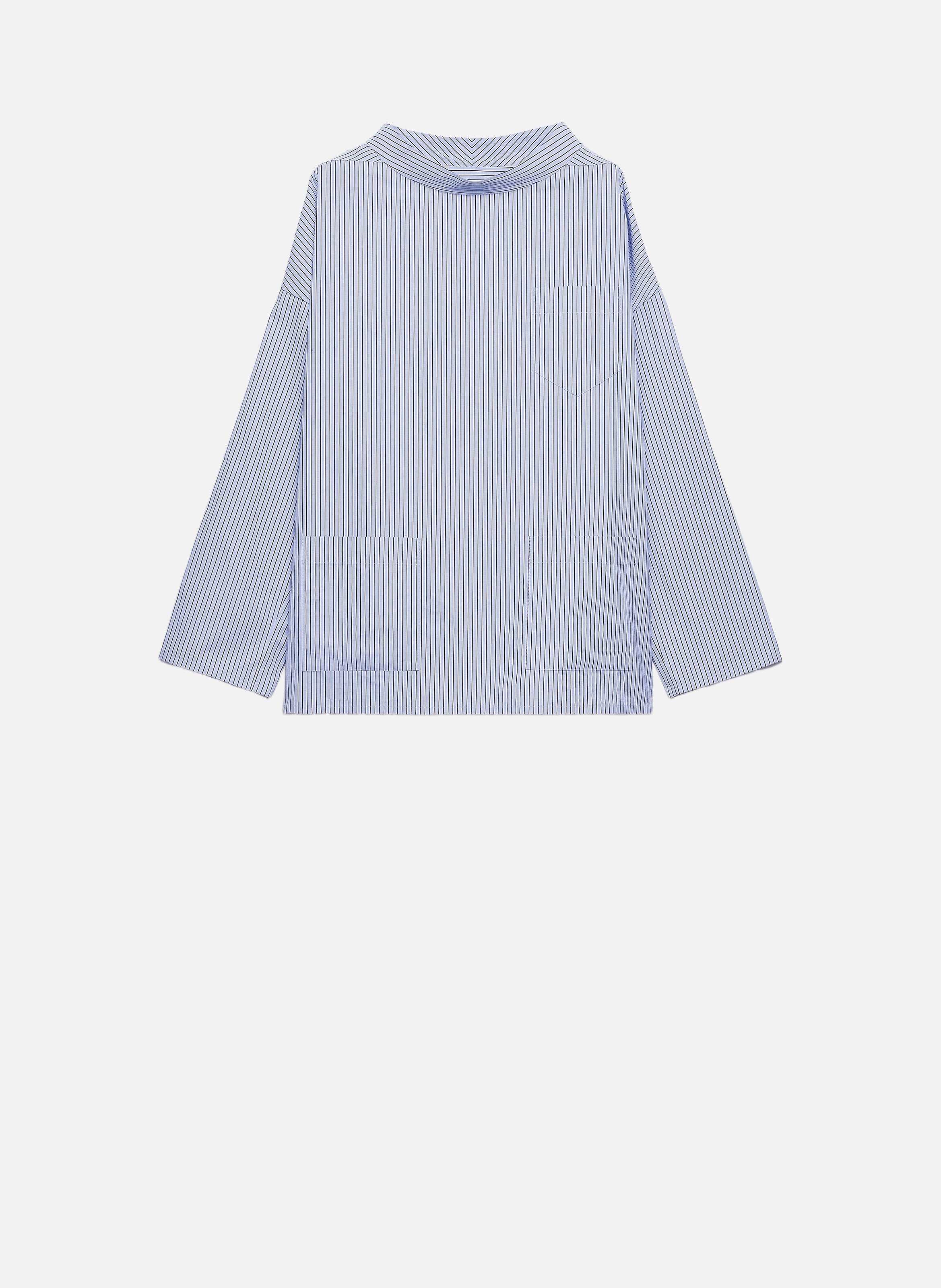 Chemise en coton PRADA Bleu