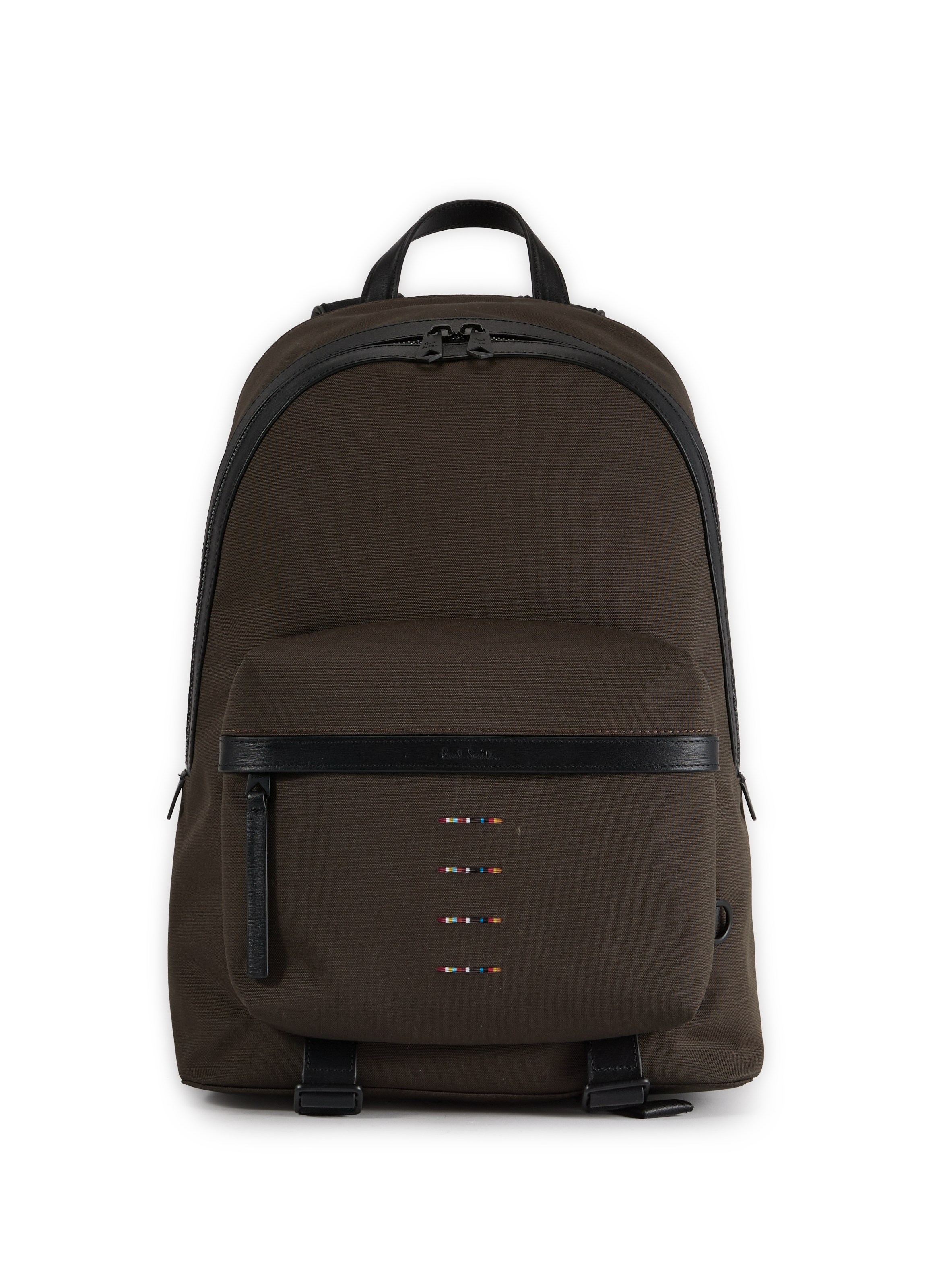 Signature Stripe Backpack PAUL SMITH Brown