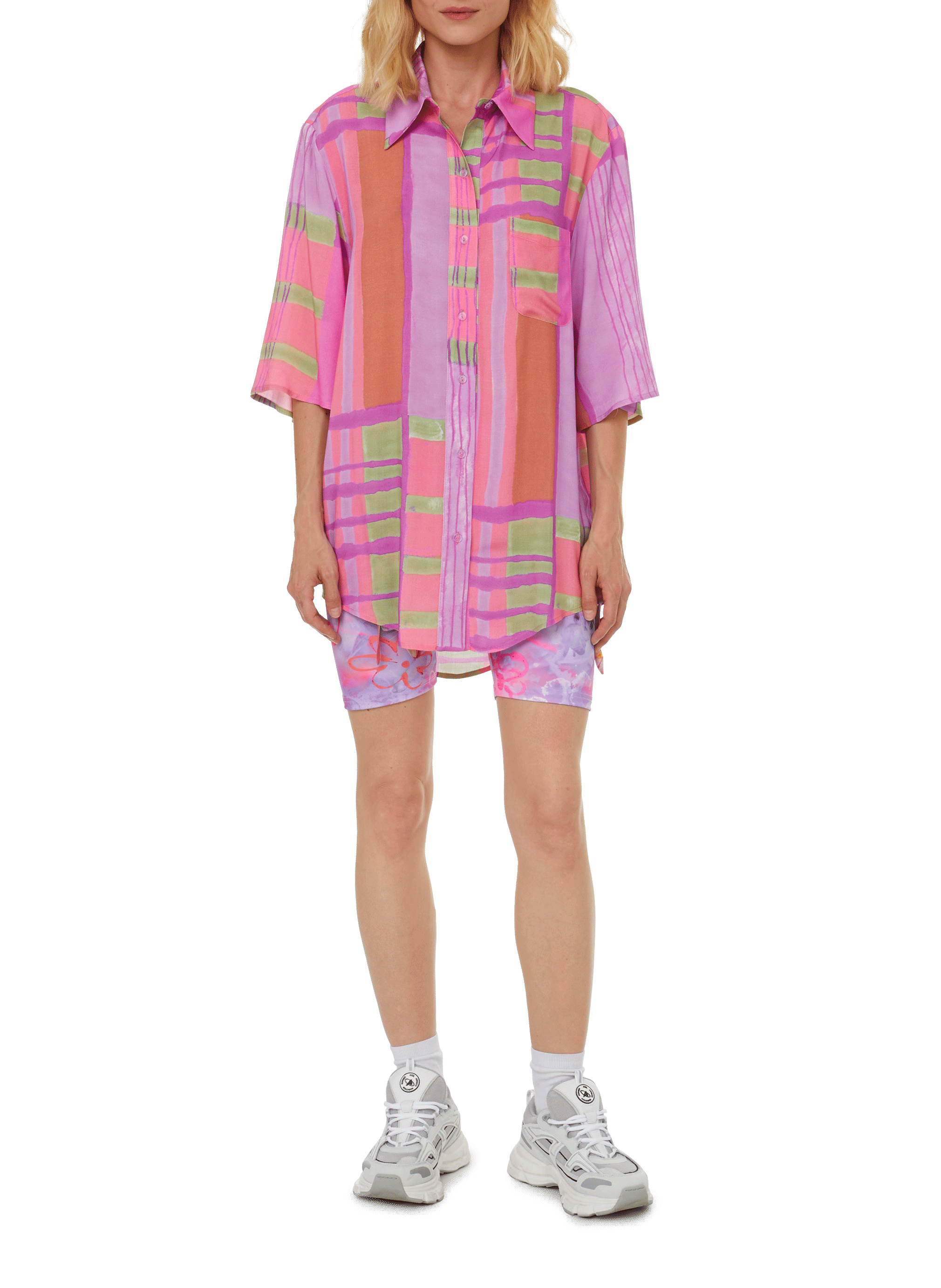 Cycliste à imprimé COLLINA STRADA Multicolore