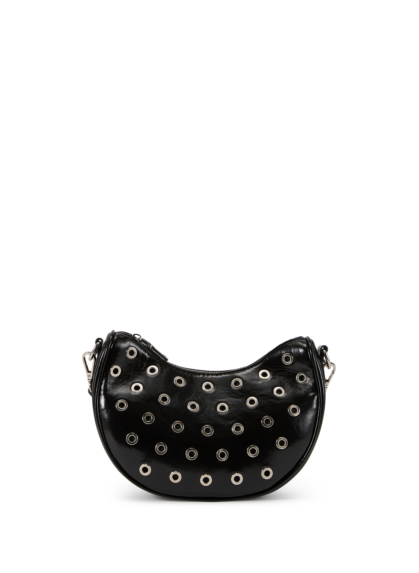 Sac à bandoulière avec oeillets AU PRINTEMPS PARIS Noir