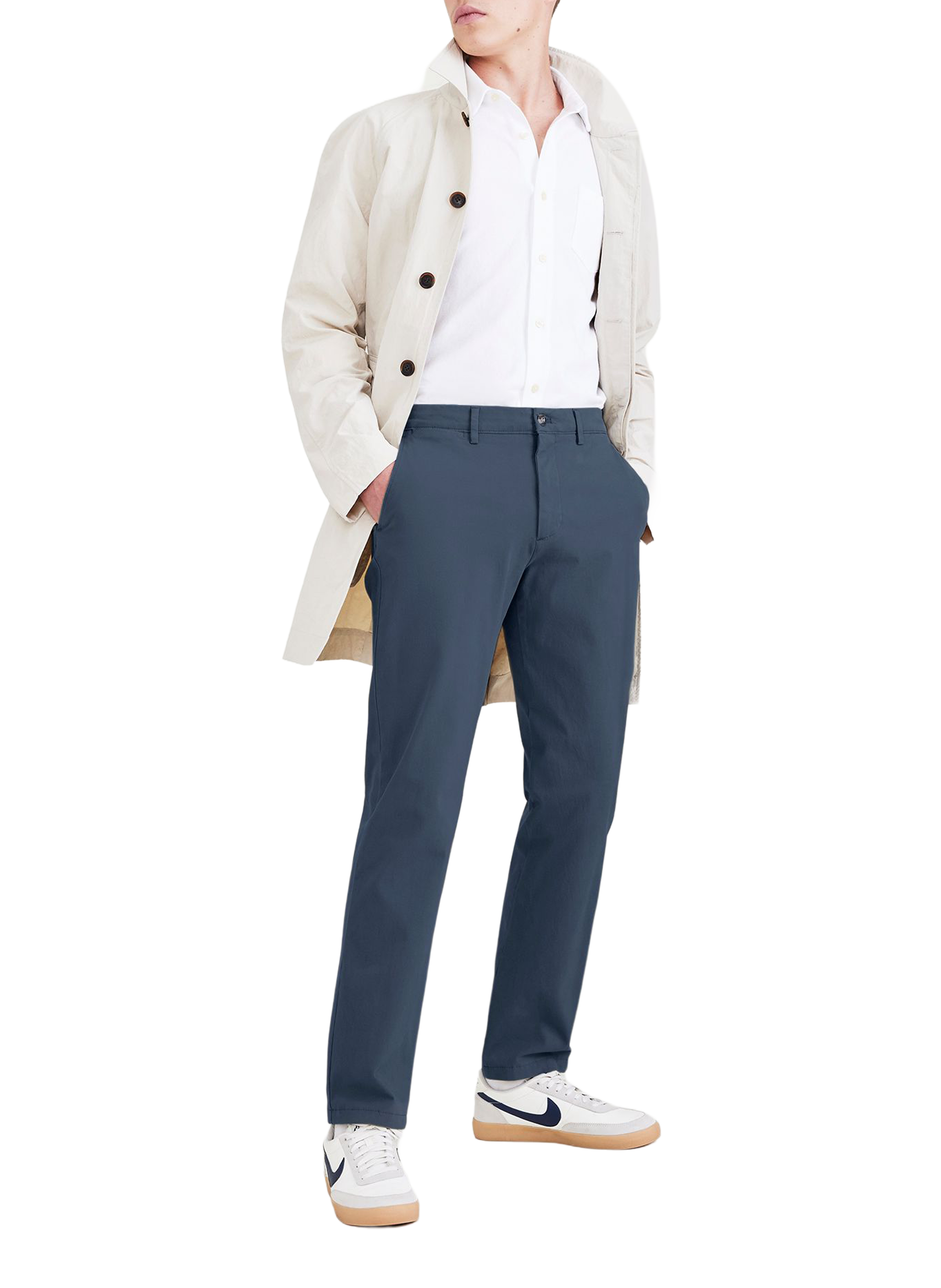 Prepster cotton trousers DOCKERS Blue