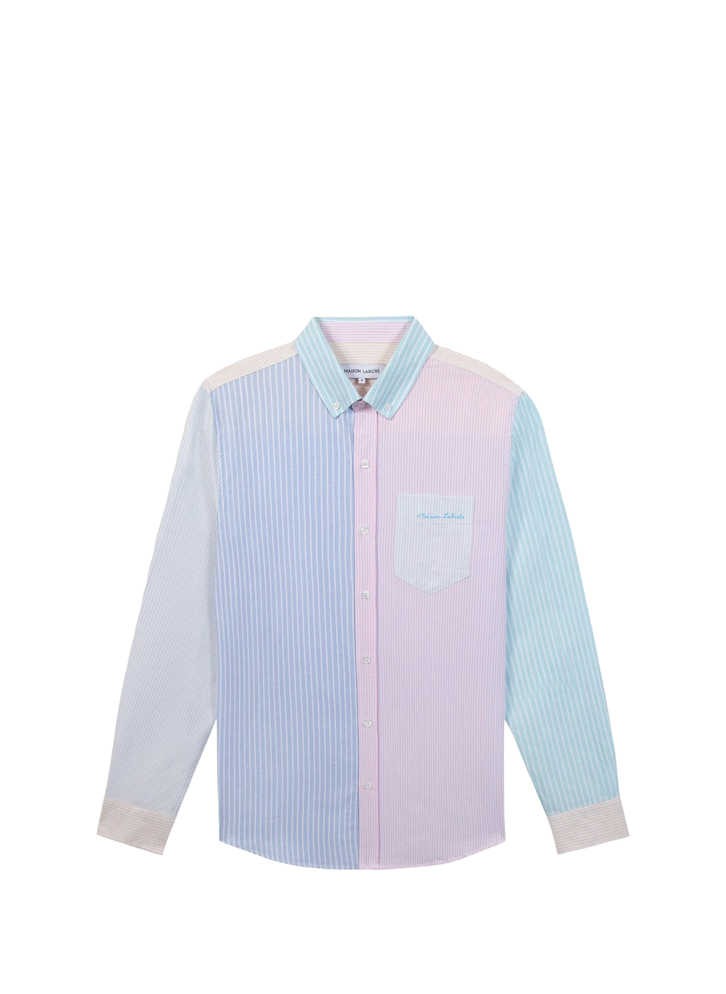 Striped cotton shirt MAISON LABICHE Pink
