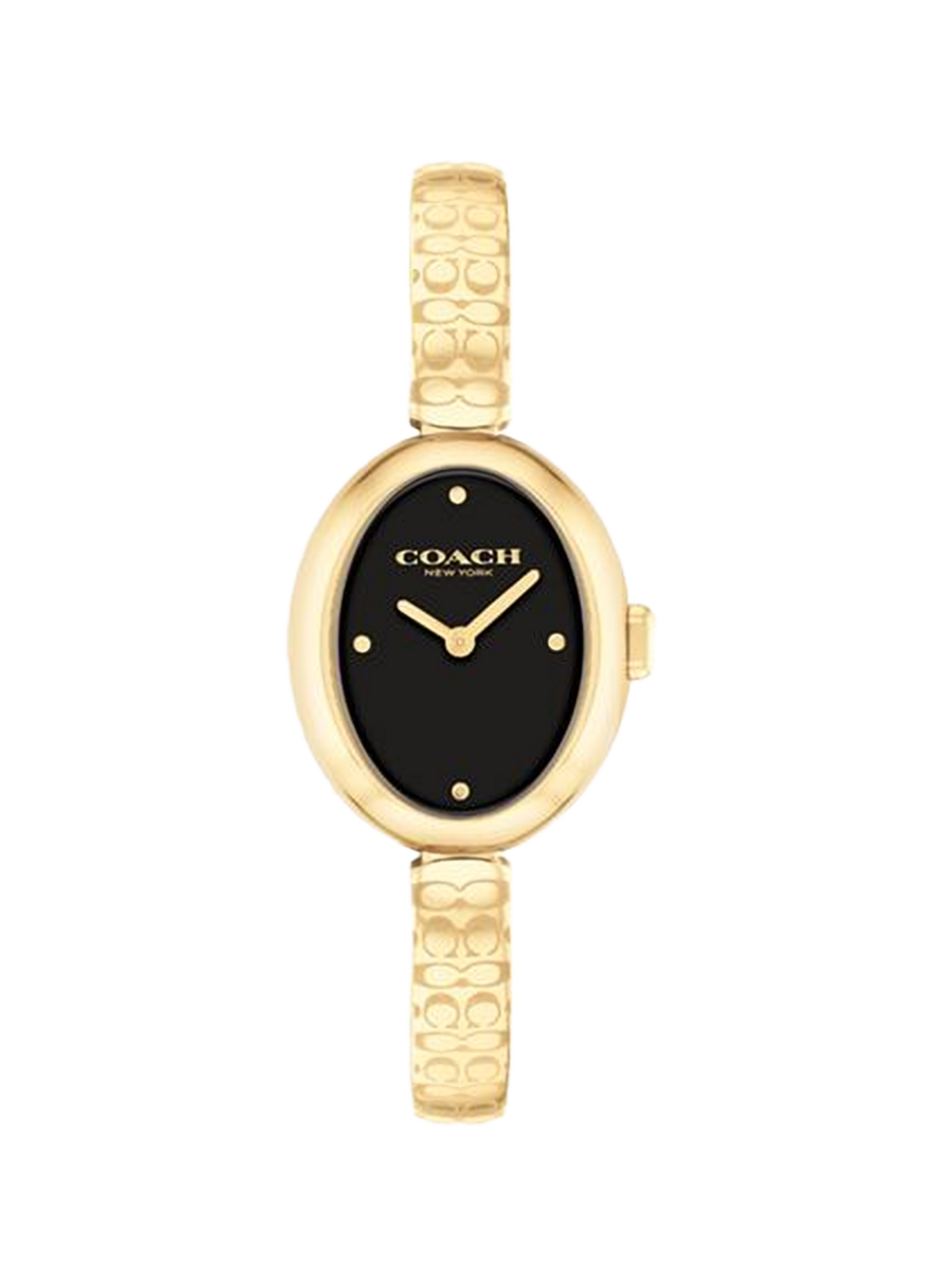 Montre quartz Sammy en acier inoxydable COACH MONTRES Doré