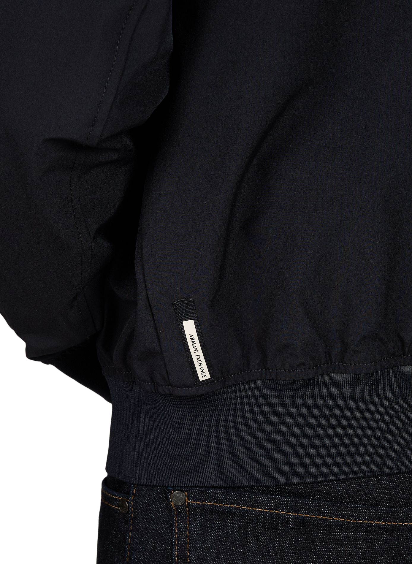 Blouson droit à col montant ARMANI EXCHANGE Bleu