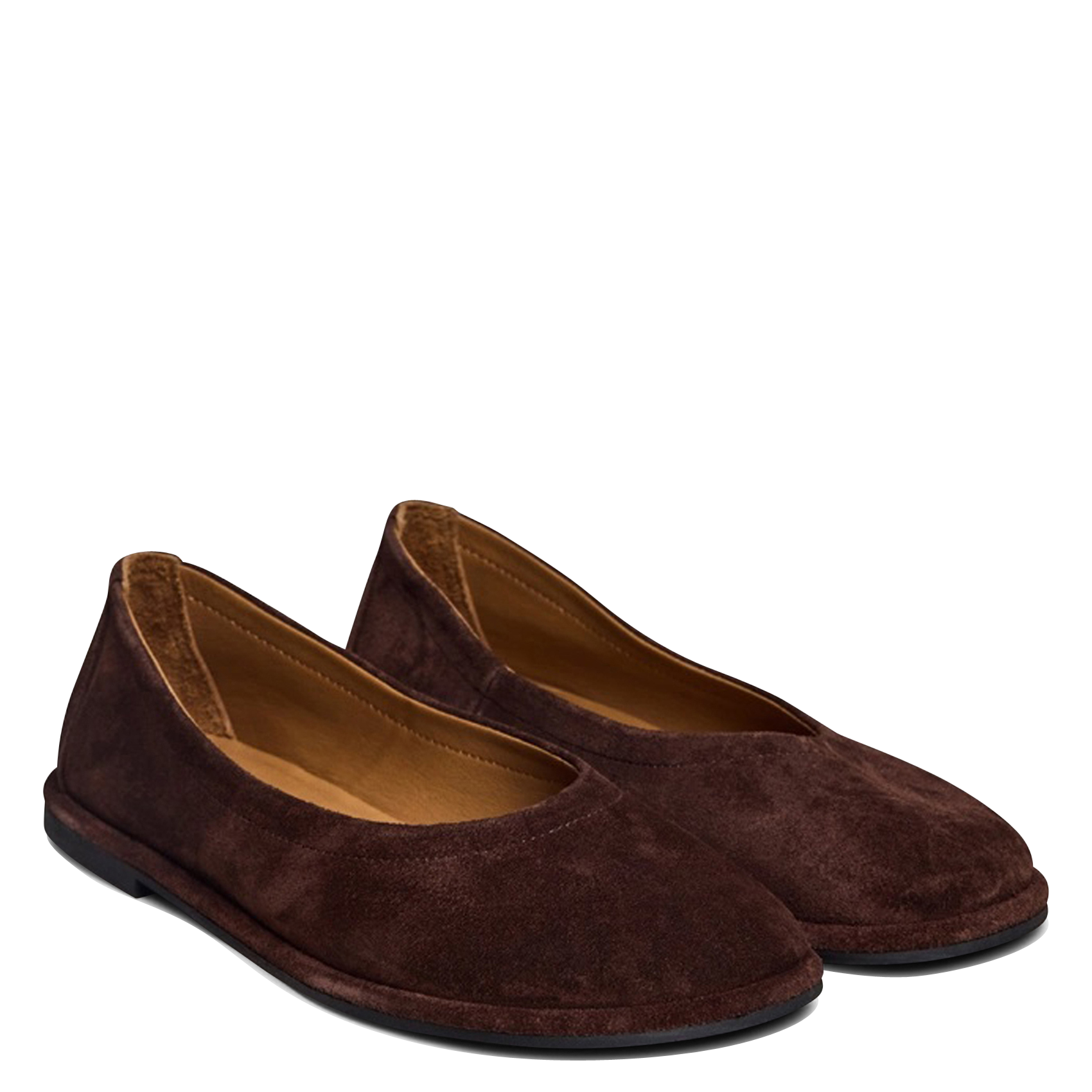 Ballerines en cuir janice JONAK Marron